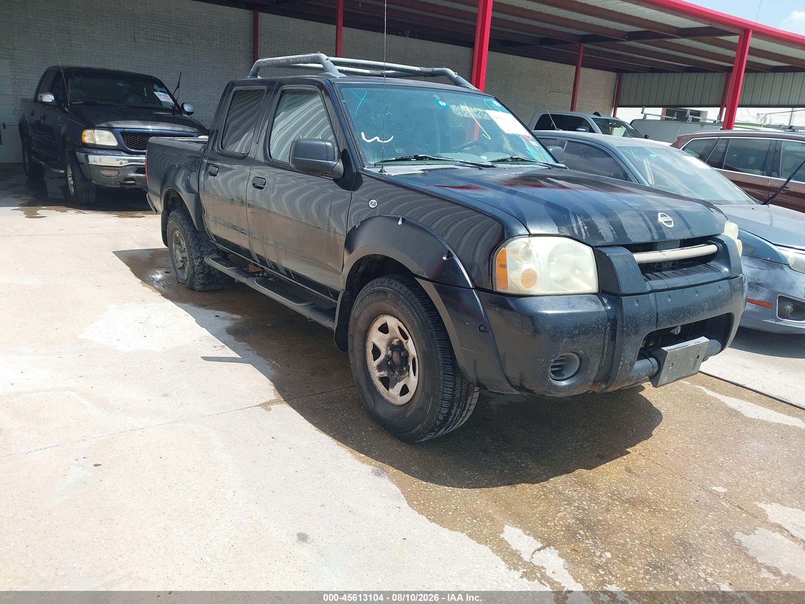 2004 Nissan Frontier Xe-v6 Black vin: 1N6ED27T34C451768