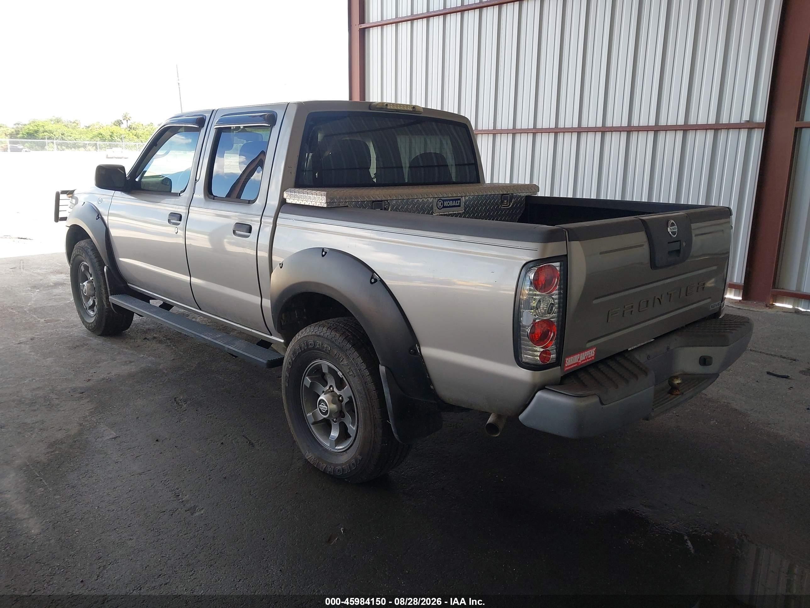 2004 Nissan Frontier Xe-v6 Beige vin: 1N6ED27T34C463225