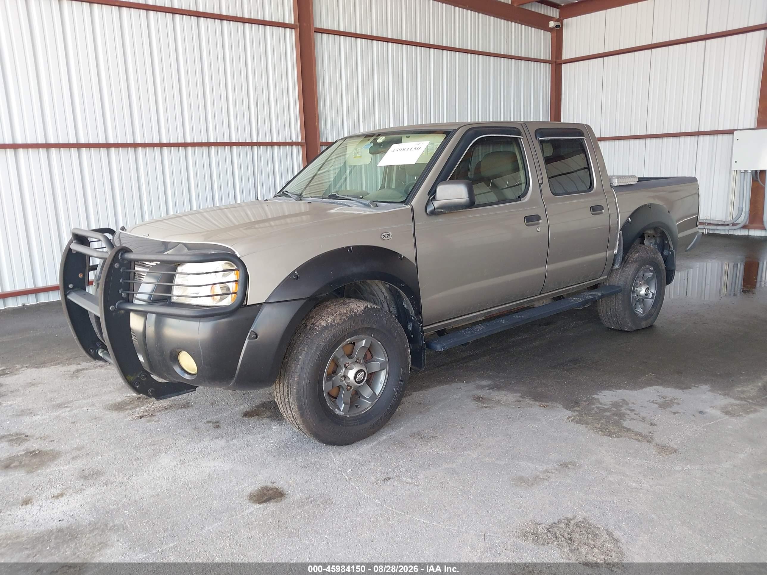 2004 Nissan Frontier Xe-v6 Beige vin: 1N6ED27T34C463225