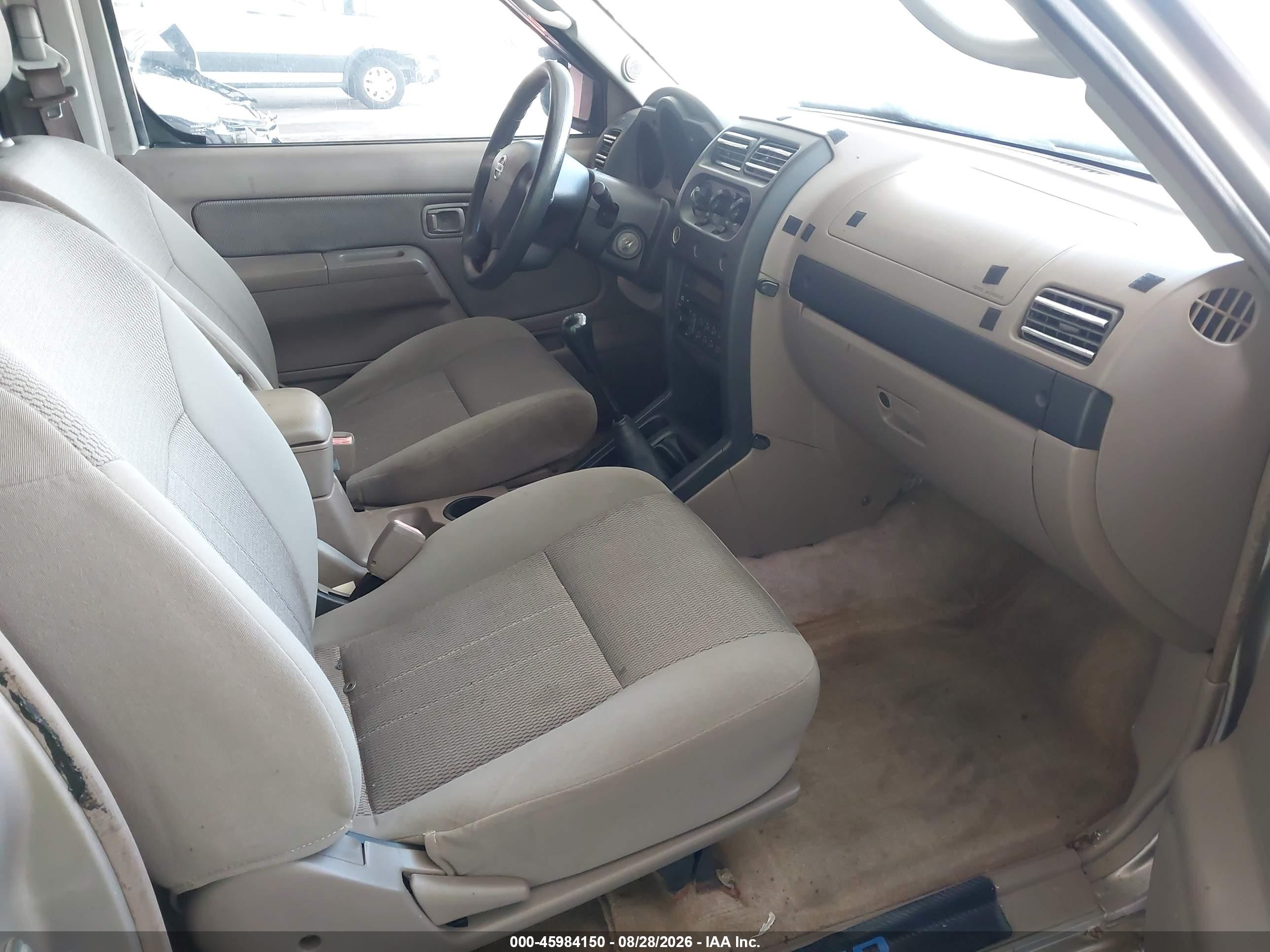 2004 Nissan Frontier Xe-v6 Beige vin: 1N6ED27T34C463225