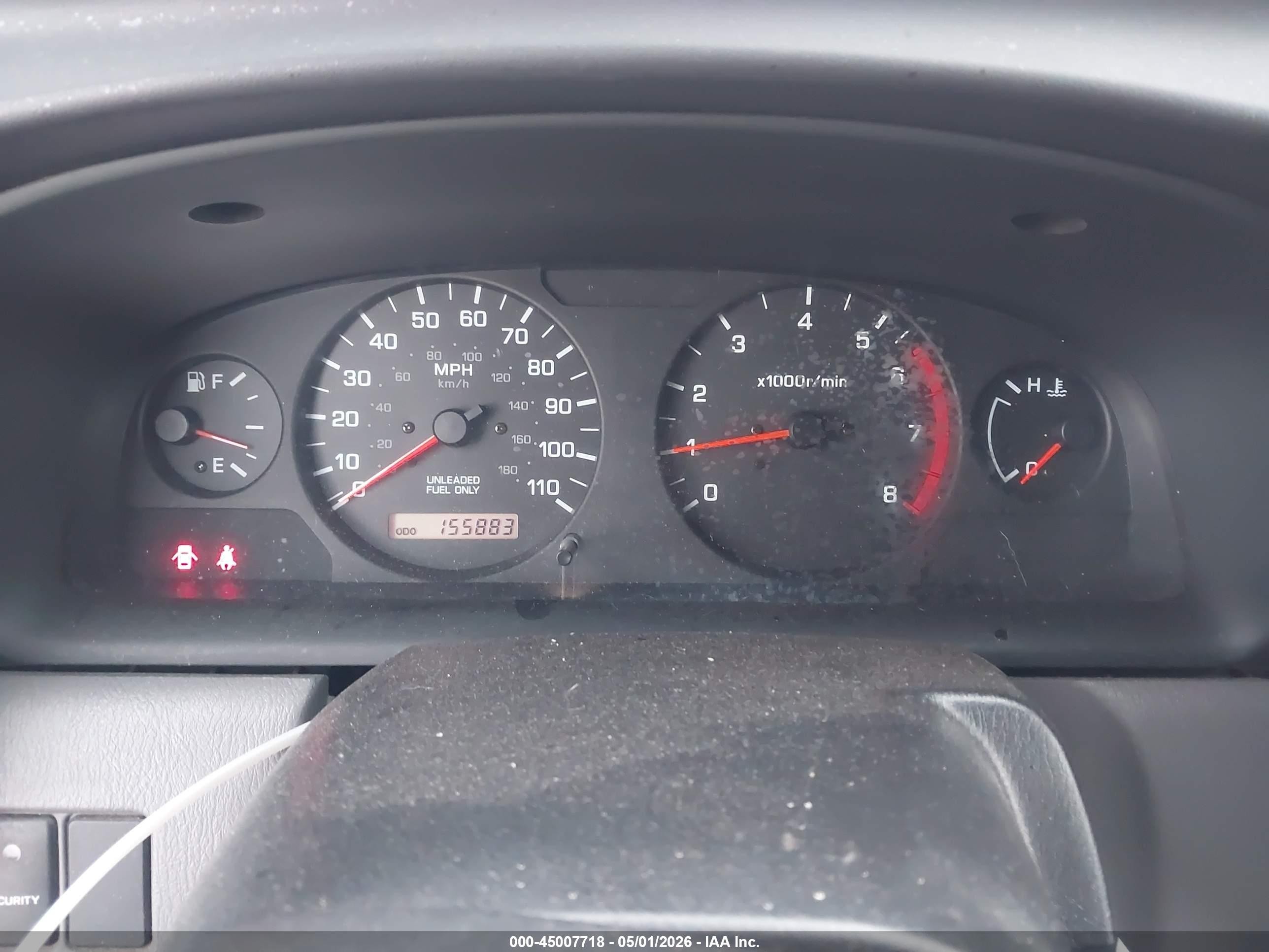2000 Nissan Frontier Se-v6/xe-v6 Red vin: 1N6ED27T3YC321415
