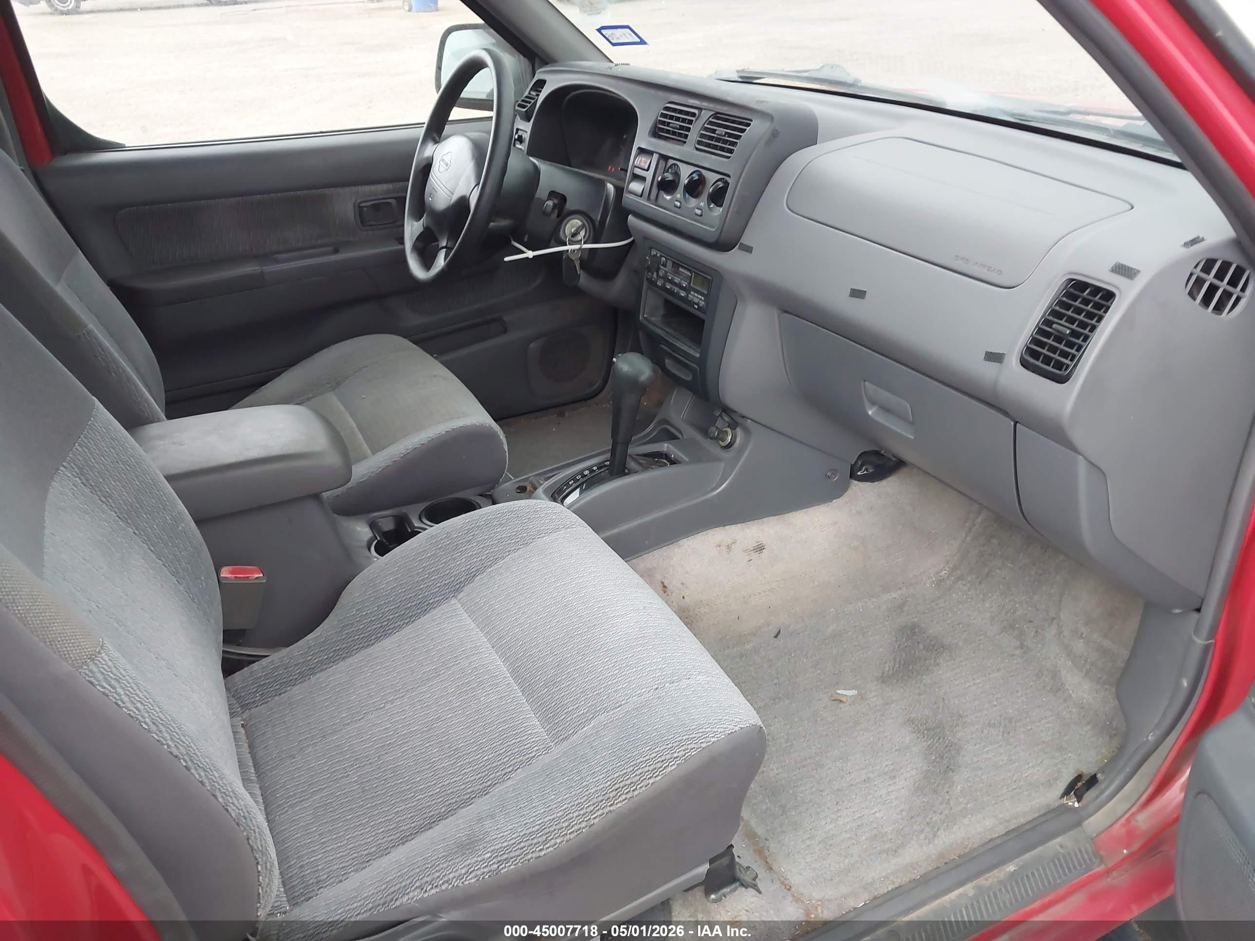 2000 Nissan Frontier Se-v6/xe-v6 Red vin: 1N6ED27T3YC321415
