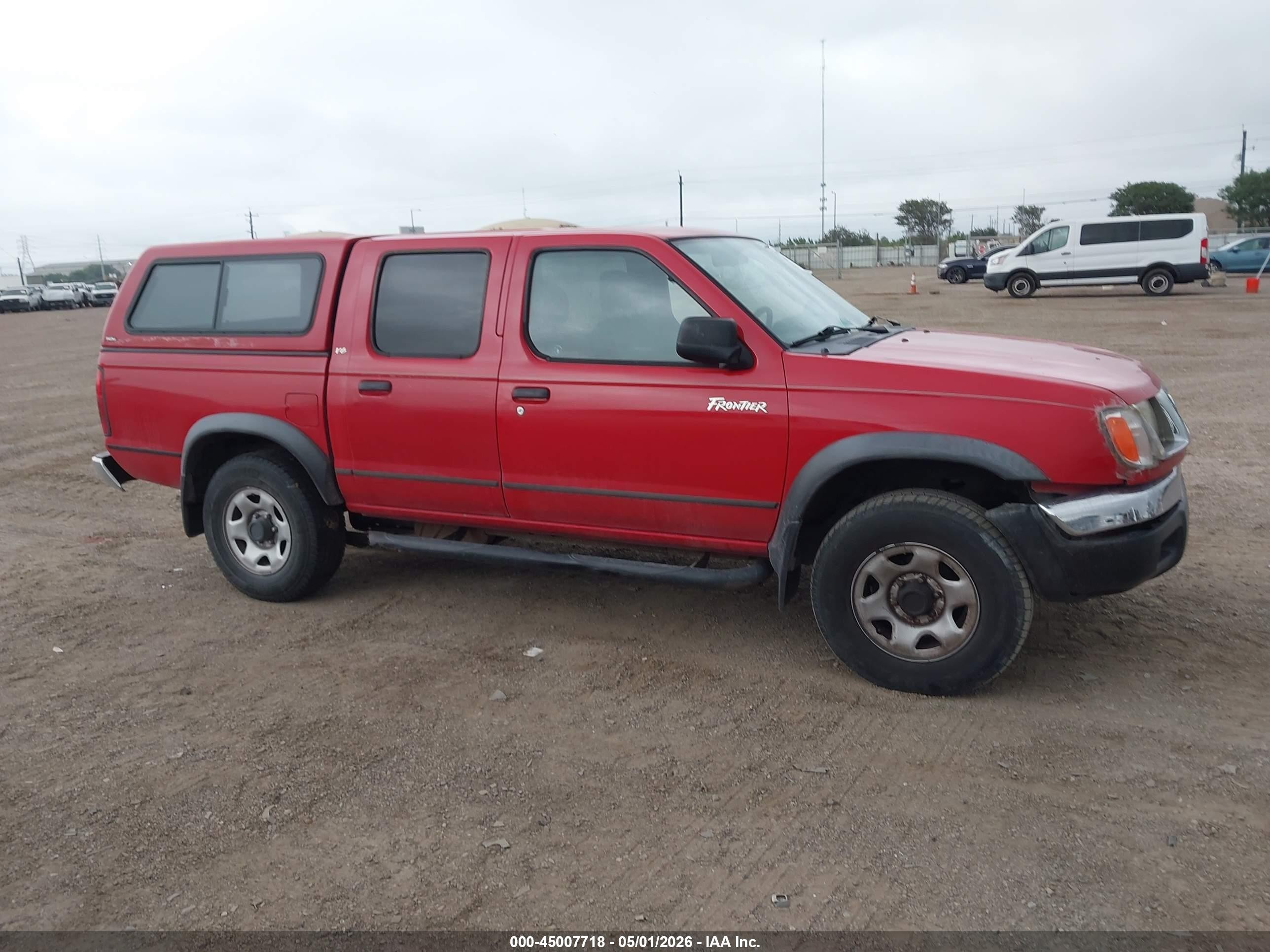 2000 Nissan Frontier Se-v6/xe-v6 Red vin: 1N6ED27T3YC321415