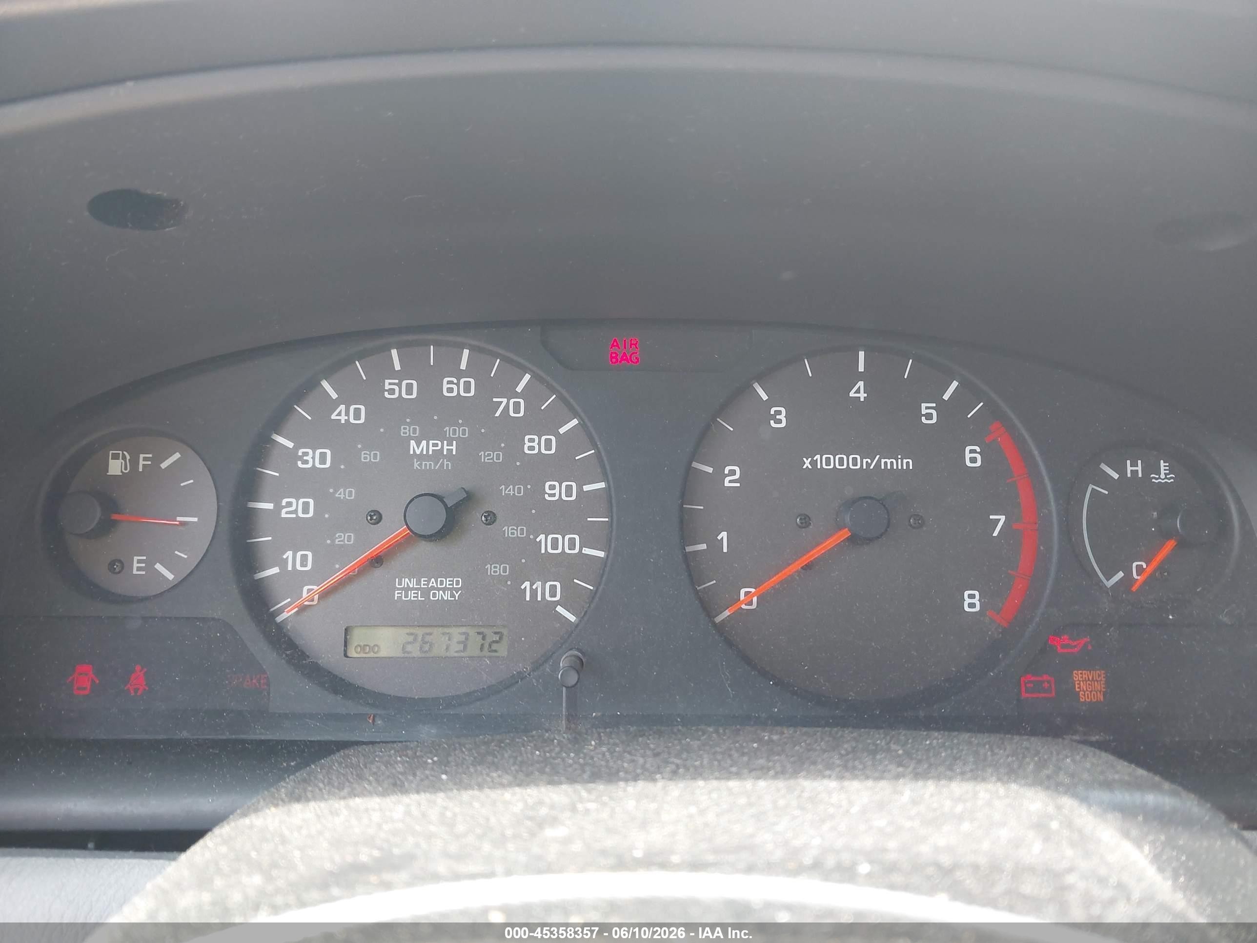2000 Nissan Frontier 2wd Se/se-v6/xe/xe-v6 Белый vin: 1N6ED27T3YC355774