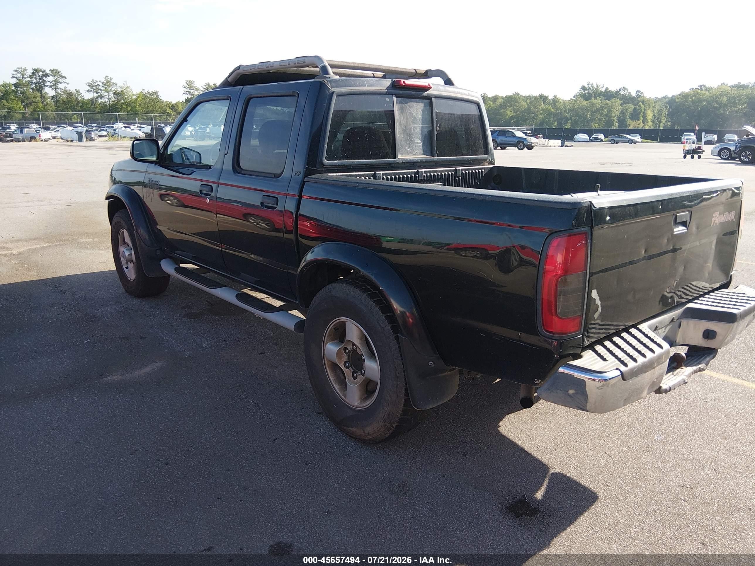 2000 Nissan Frontier 2wd Se/xe Black vin: 1N6ED27T3YC389620