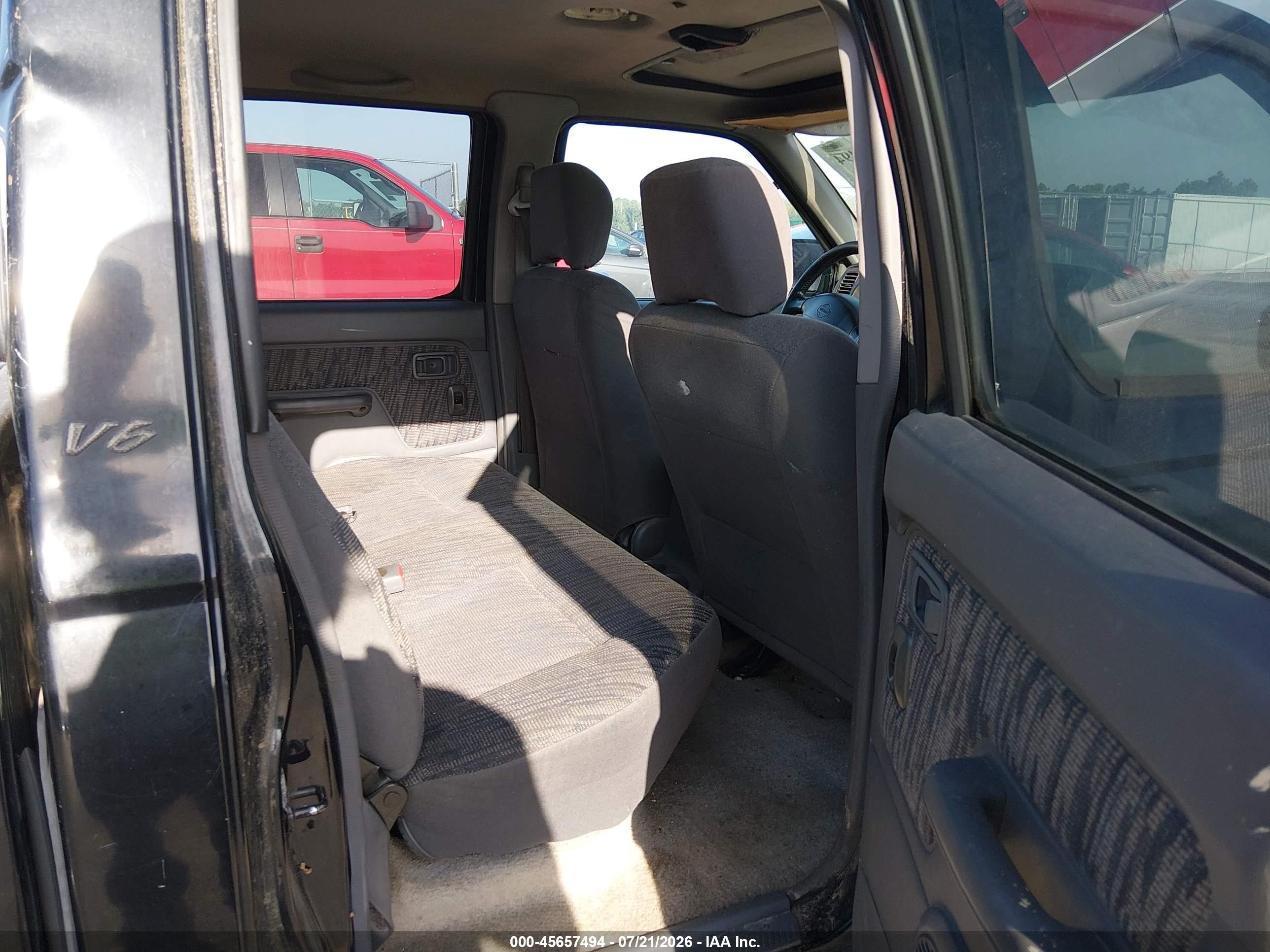2000 Nissan Frontier 2wd Se/xe Black vin: 1N6ED27T3YC389620