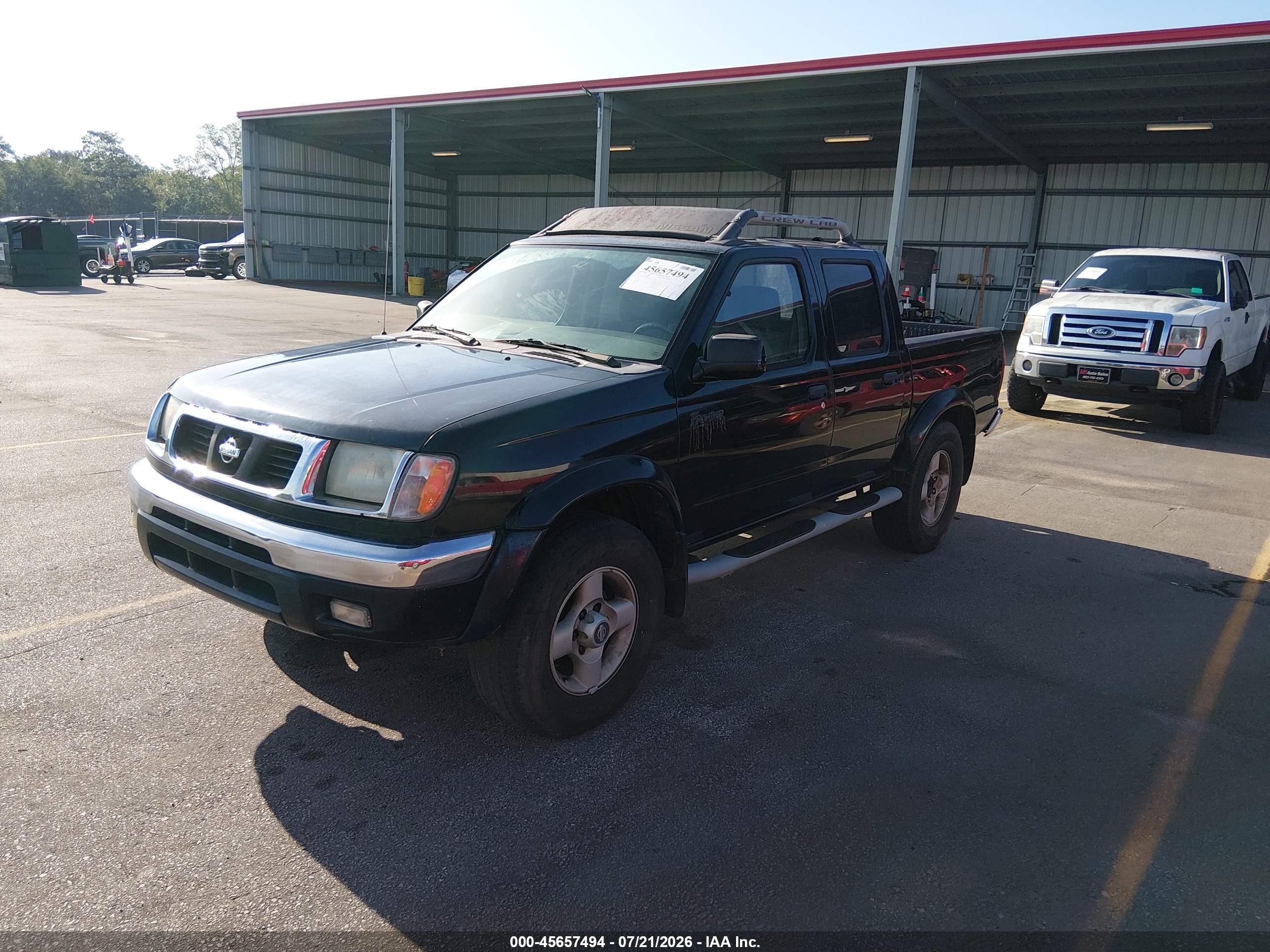 2000 Nissan Frontier 2wd Se/xe Black vin: 1N6ED27T3YC389620