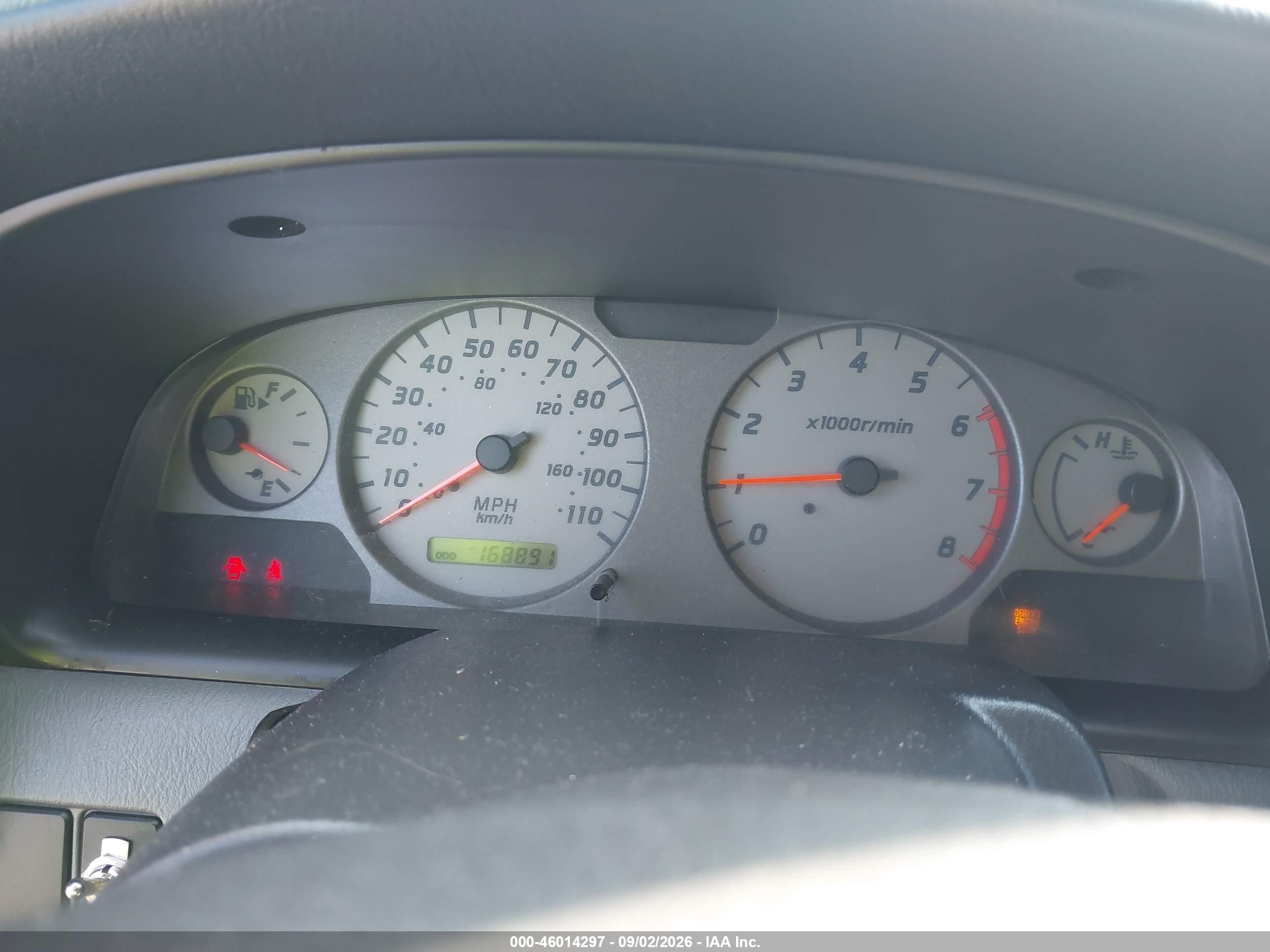 2001 Nissan Frontier Se-v6 Yellow vin: 1N6ED27T41C349617