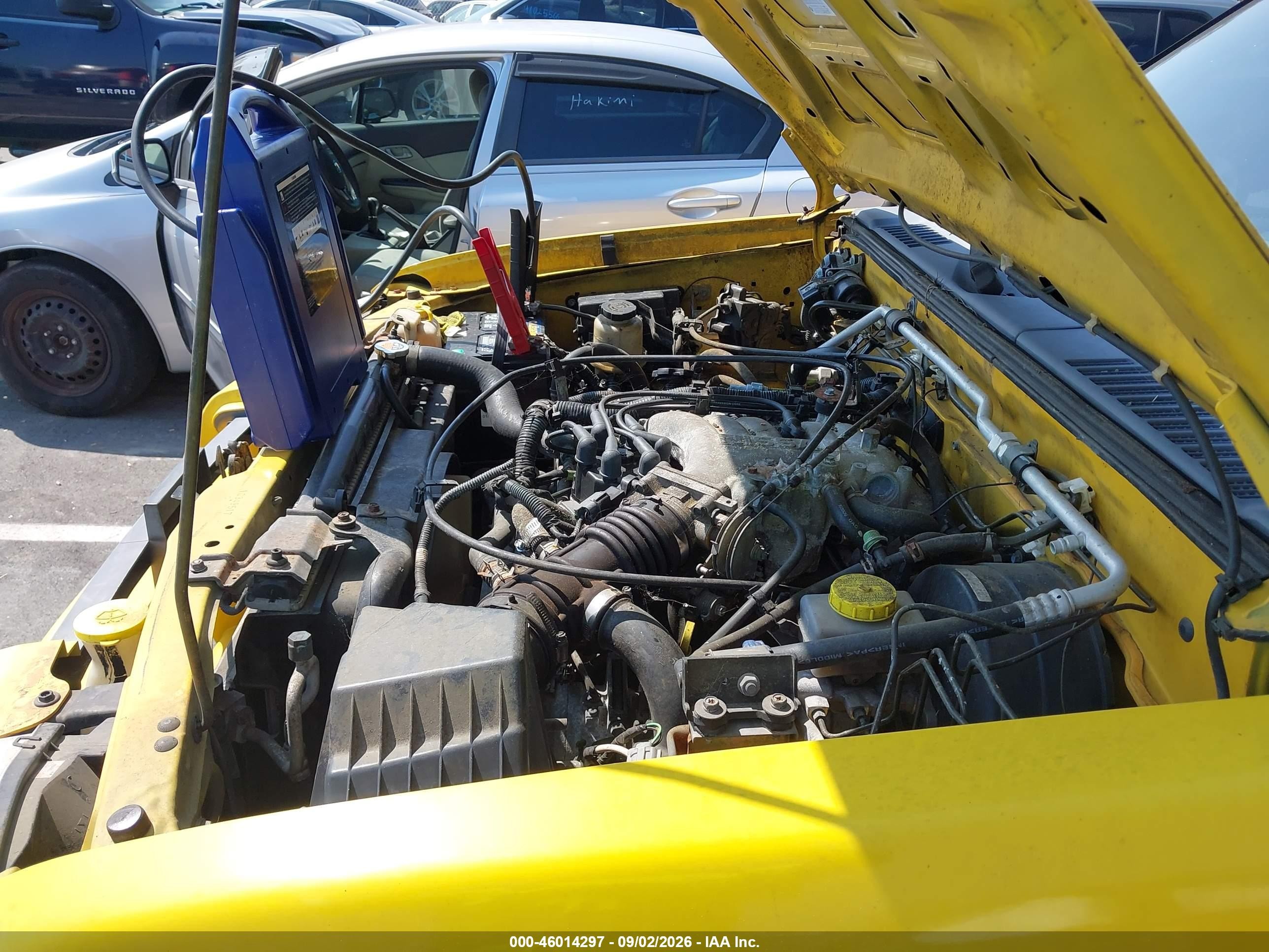 2001 Nissan Frontier Se-v6 Yellow vin: 1N6ED27T41C349617