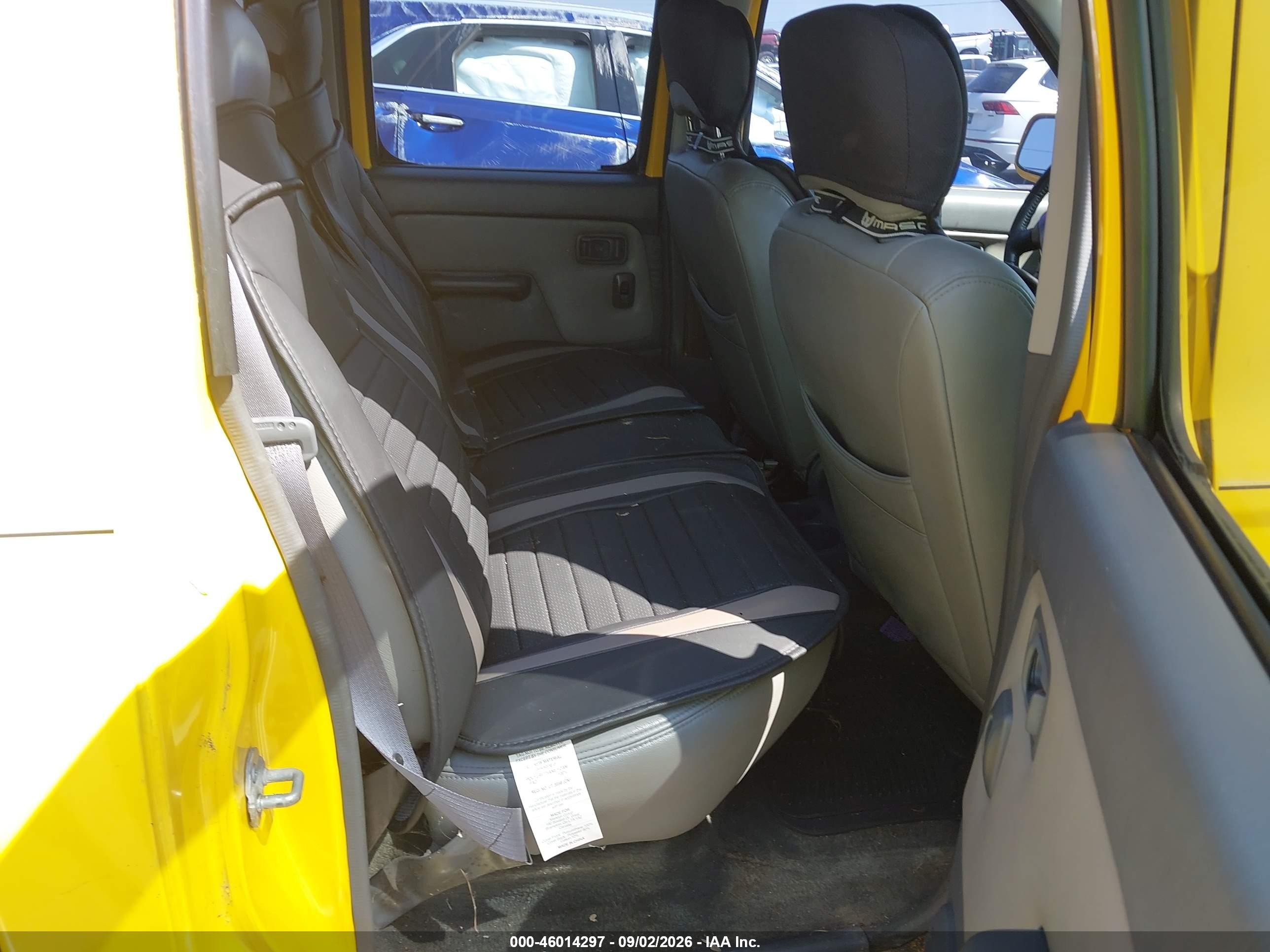 2001 Nissan Frontier Se-v6 Yellow vin: 1N6ED27T41C349617