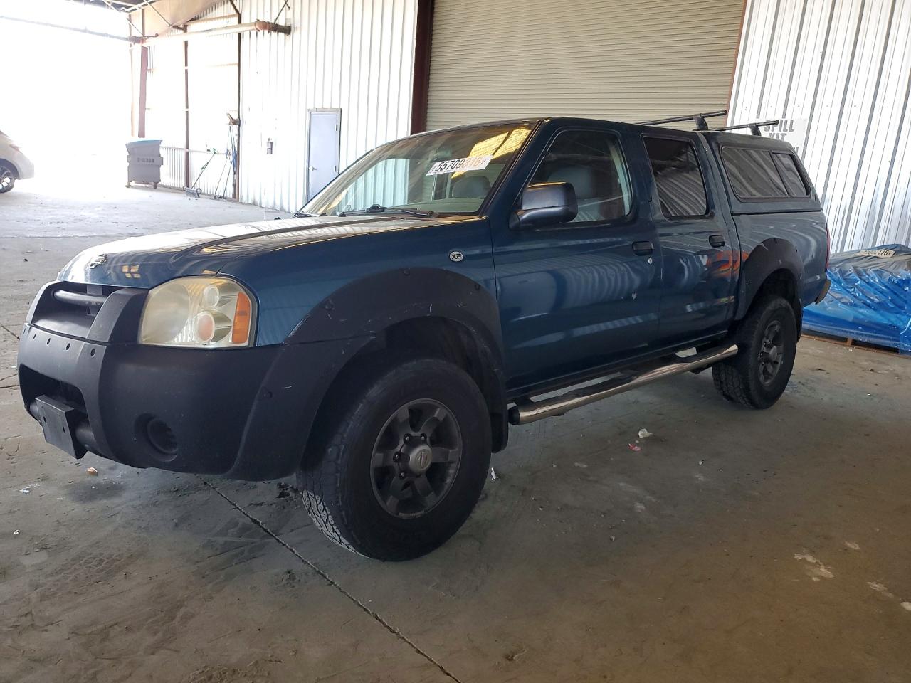 2001 Nissan Frontier Xe Blue vin: 1N6ED27T41C362352