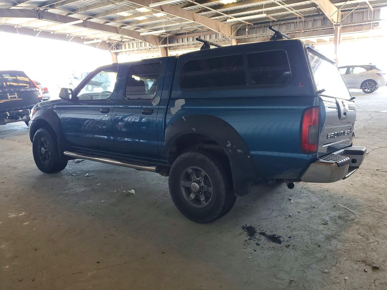 2001 Nissan Frontier Xe Blue vin: 1N6ED27T41C362352
