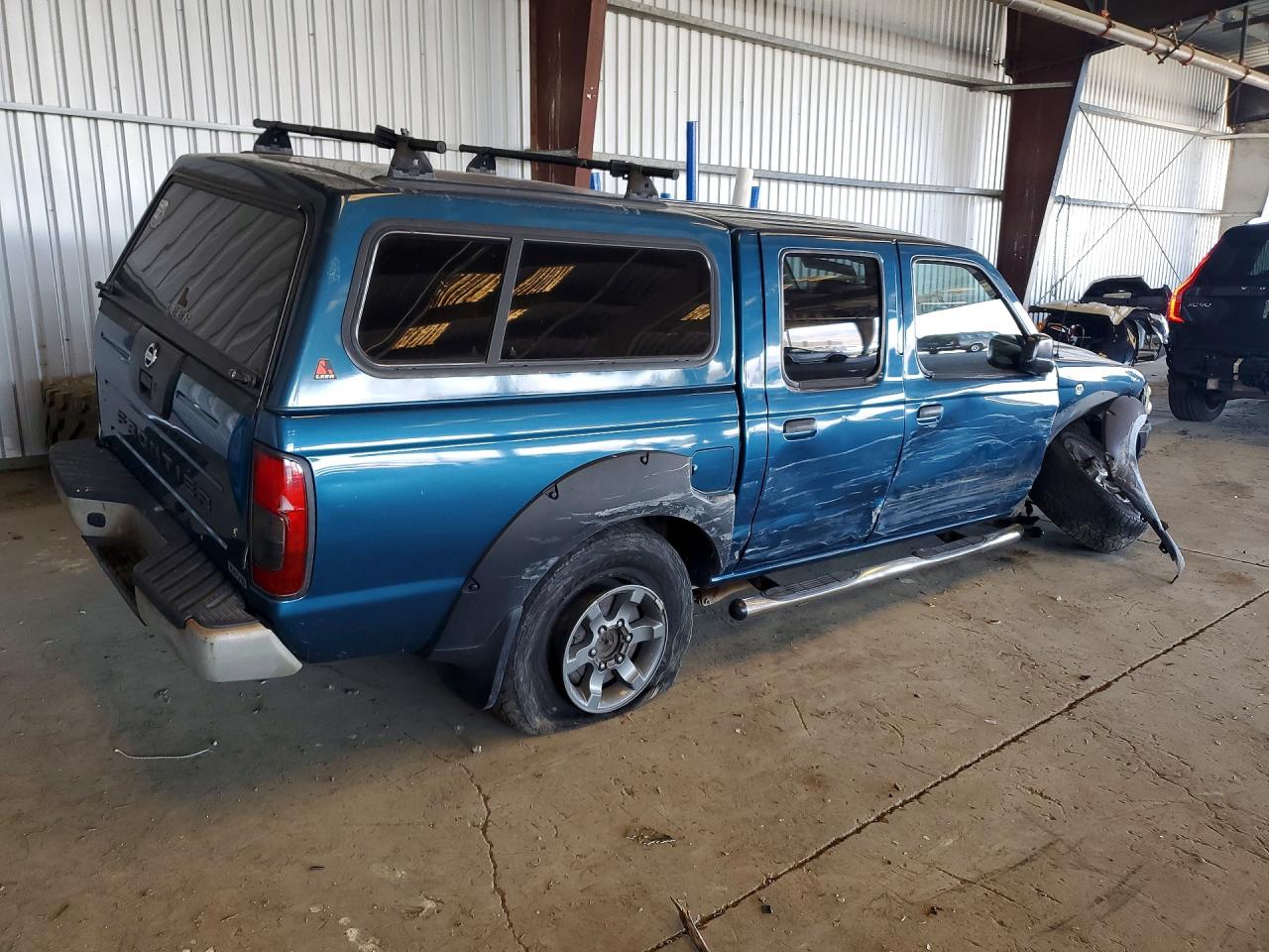 2001 Nissan Frontier Xe Blue vin: 1N6ED27T41C362352