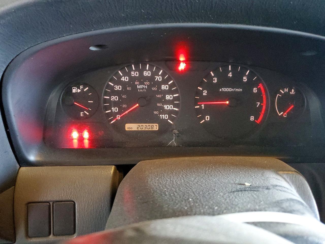 2001 Nissan Frontier Xe Blue vin: 1N6ED27T41C362352