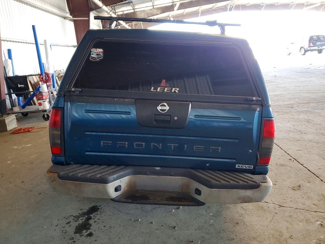 2001 Nissan Frontier Xe Blue vin: 1N6ED27T41C362352