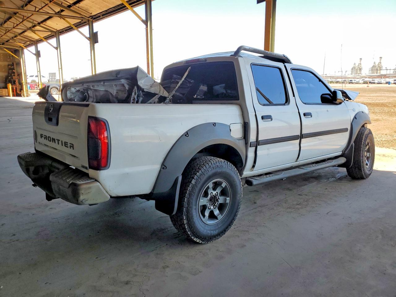 2002 Nissan Frontier Xe-v6 White vin: 1N6ED27T42C335282