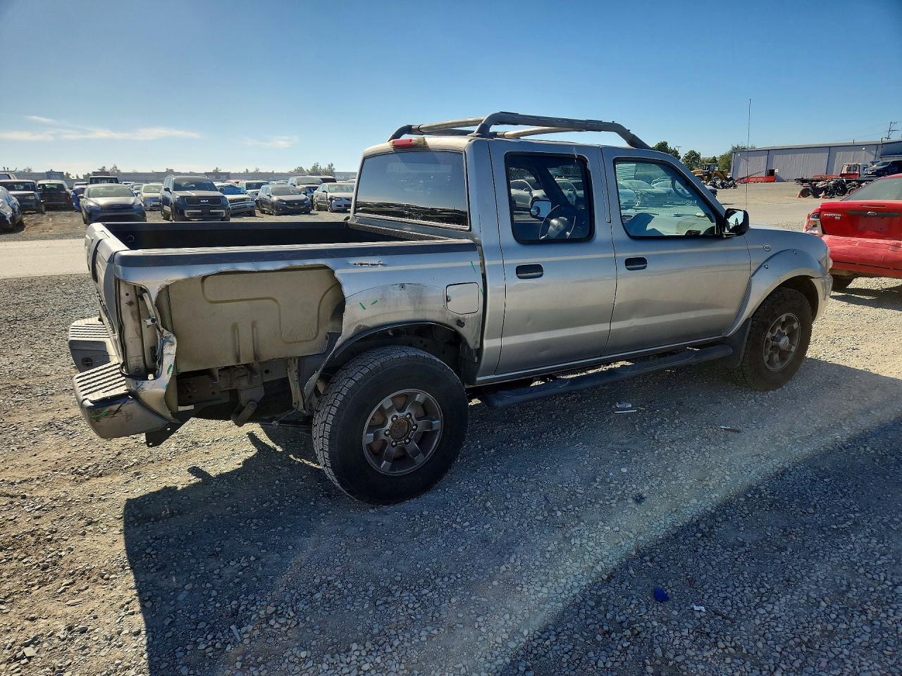 2004 Nissan Frontier Xe-v6 Gray vin: 1N6ED27T44C481328