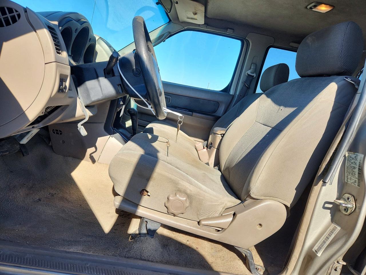 2004 Nissan Frontier Xe-v6 Gray vin: 1N6ED27T44C481328