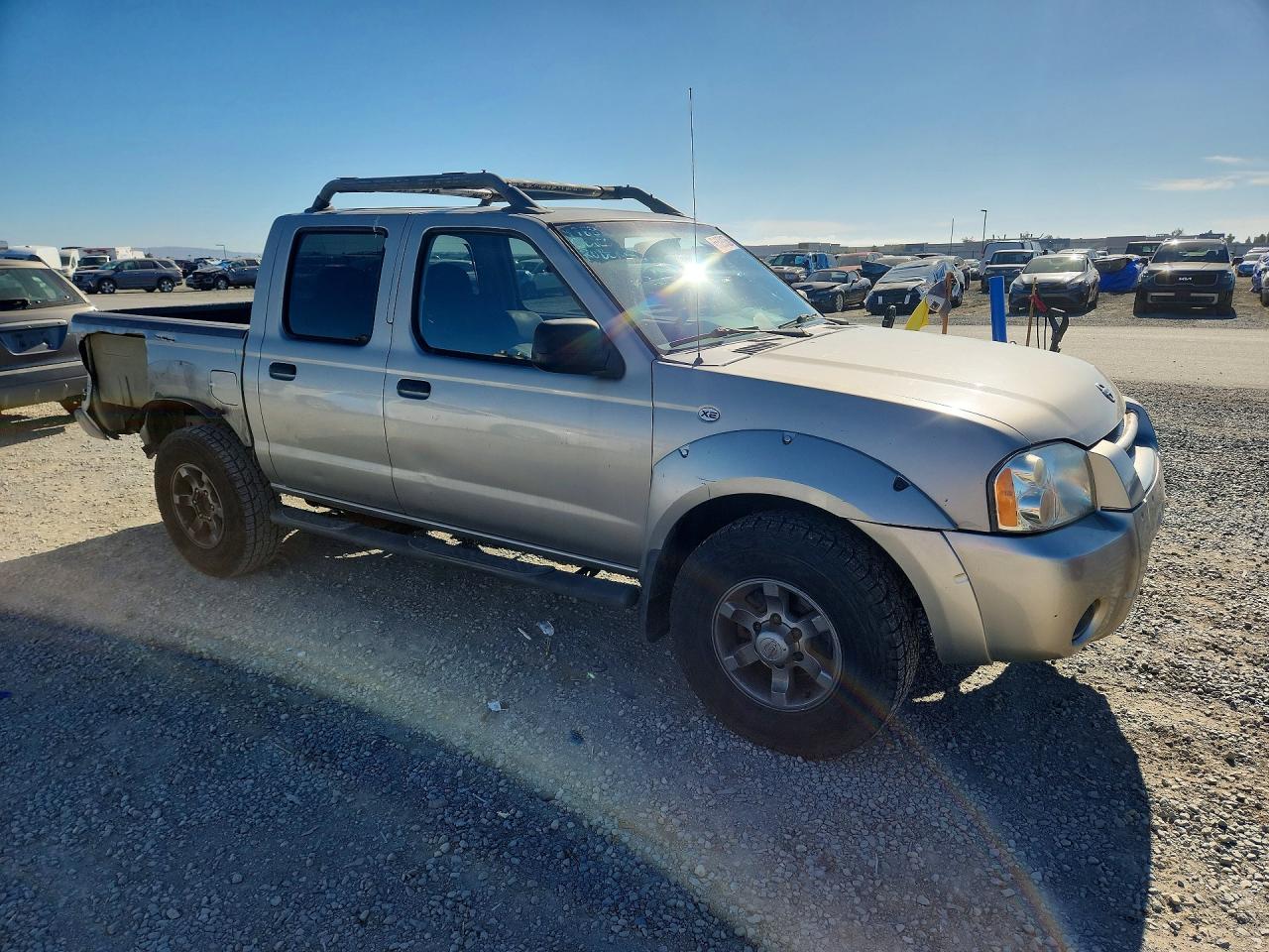 2004 Nissan Frontier Xe-v6 Gray vin: 1N6ED27T44C481328