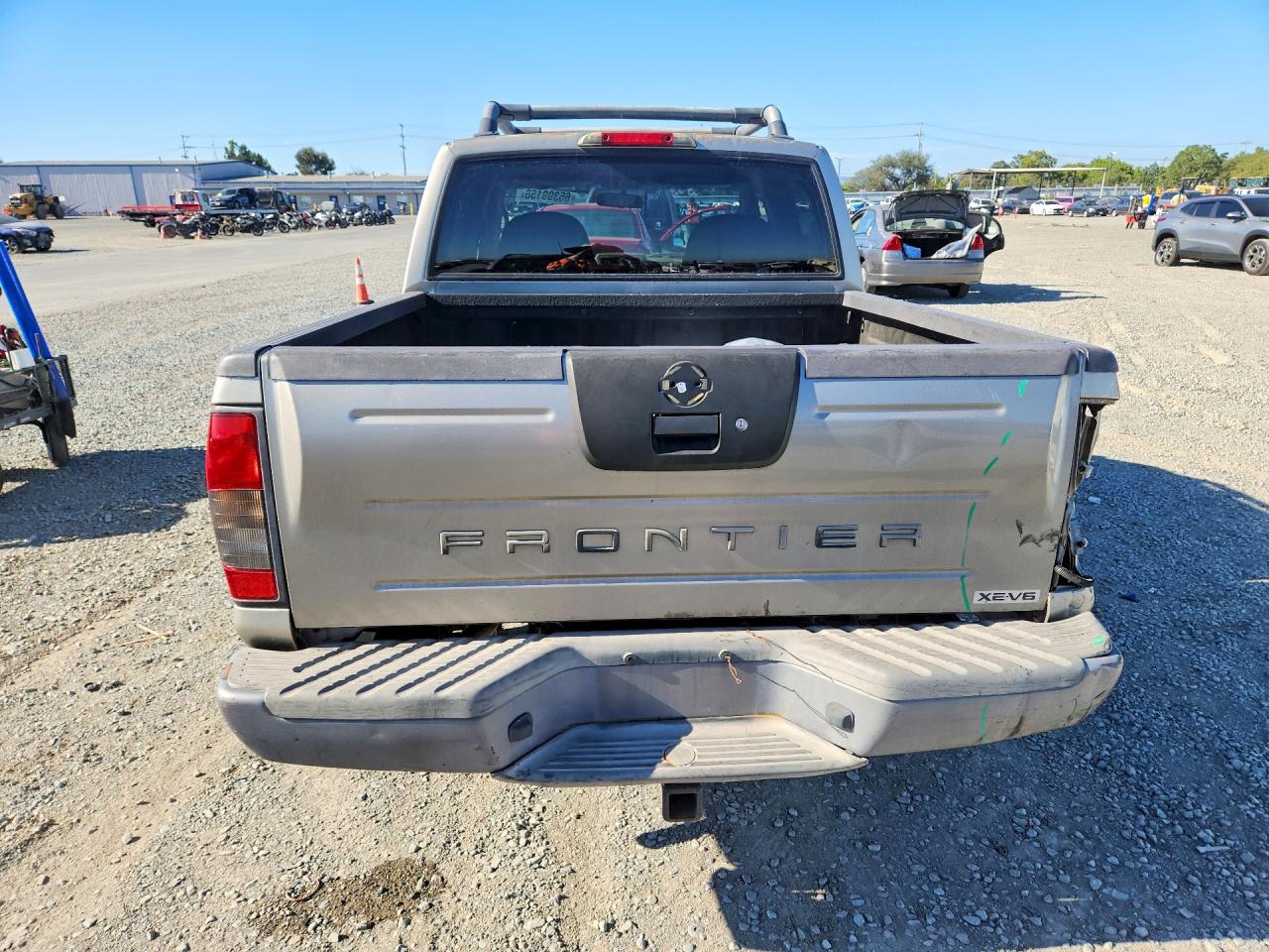 2004 Nissan Frontier Xe-v6 Gray vin: 1N6ED27T44C481328