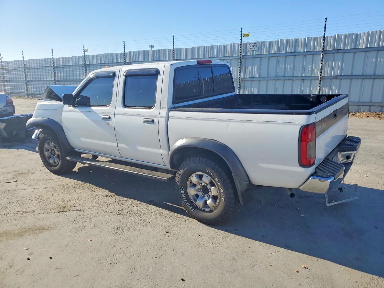 2000 Nissan Frontier Xe White vin: 1N6ED27T4YC347232