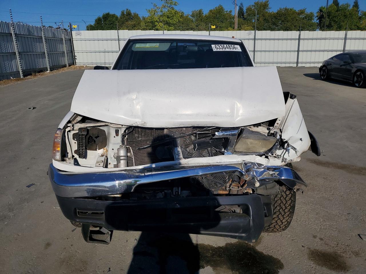 2000 Nissan Frontier Xe White vin: 1N6ED27T4YC347232