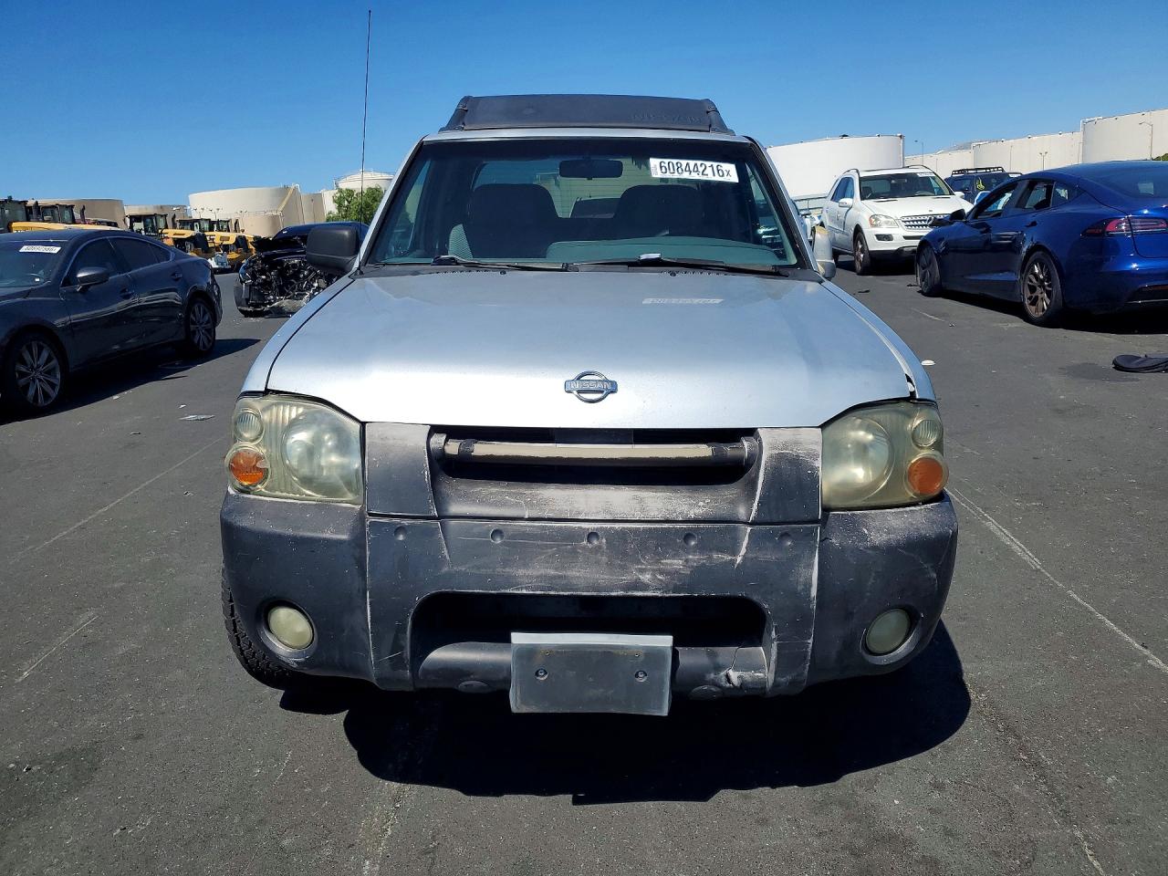 2001 Nissan Frontier Crew Cab Xe/crew Cab Se Silver vin: 1N6ED27T51C371982