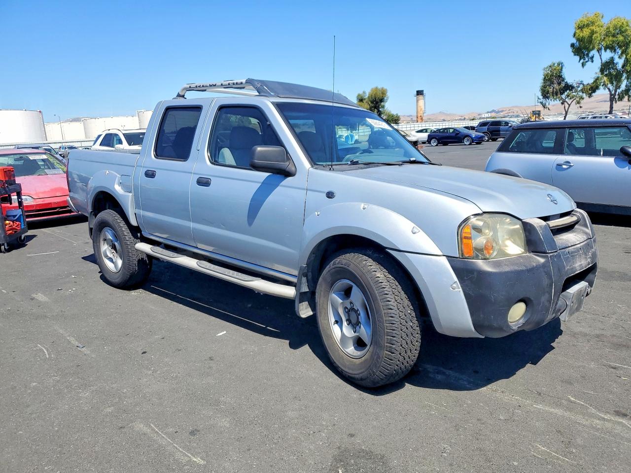 2001 Nissan Frontier Crew Cab Xe/crew Cab Se Silver vin: 1N6ED27T51C371982