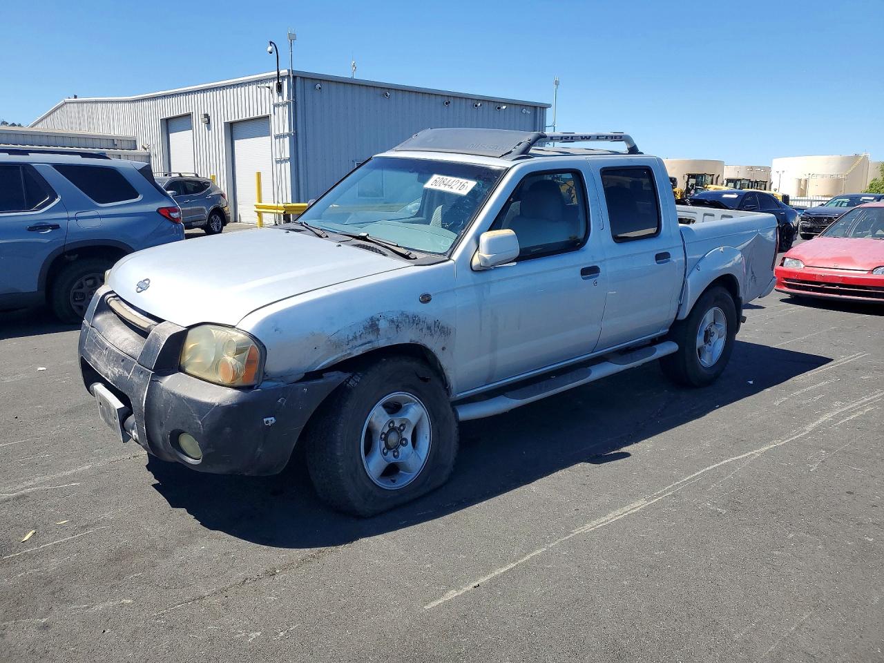 2001 Nissan Frontier Crew Cab Xe/crew Cab Se Silver vin: 1N6ED27T51C371982