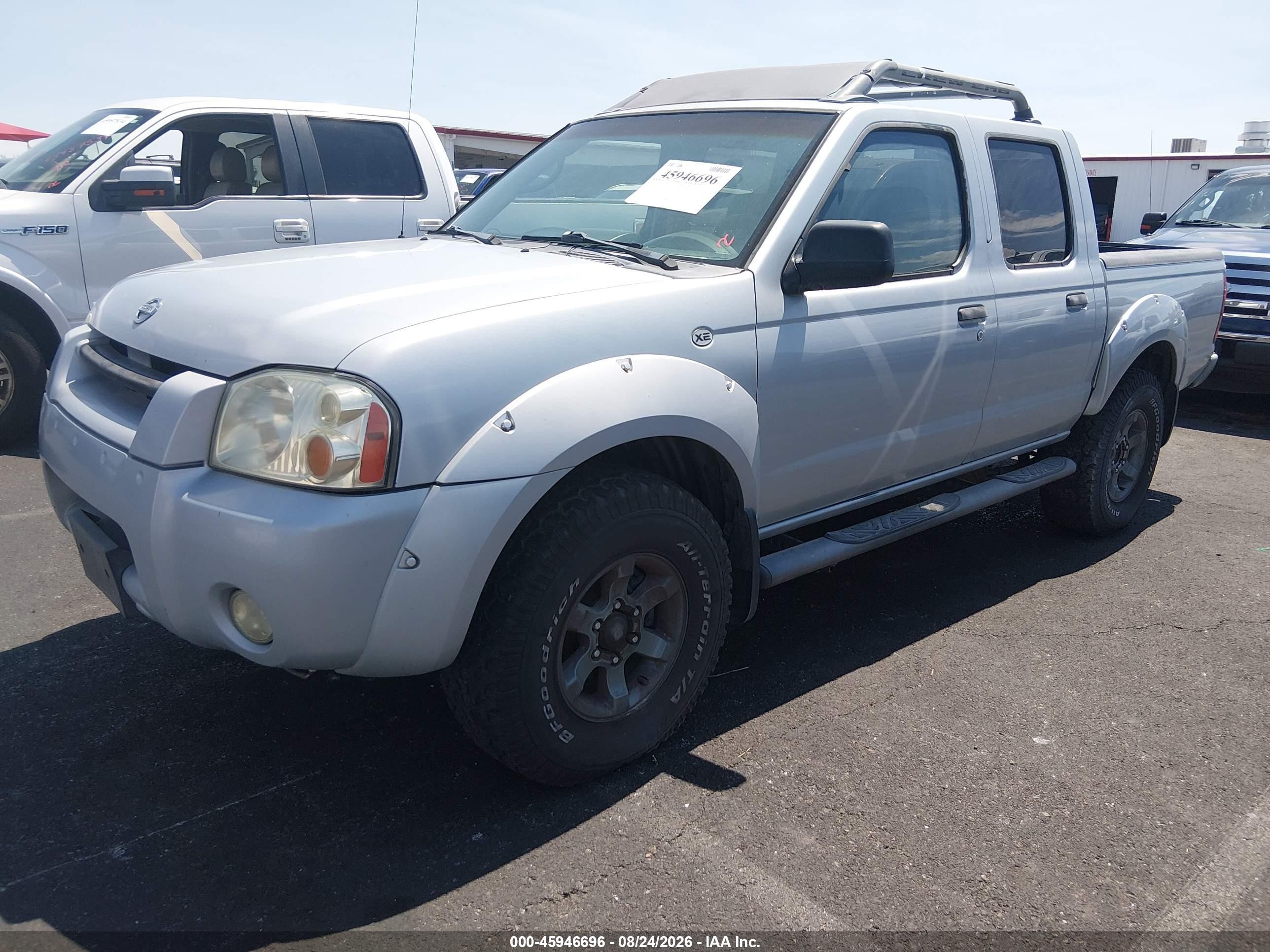 2003 Nissan Frontier Xe-v6 Silver vin: 1N6ED27T53C426742