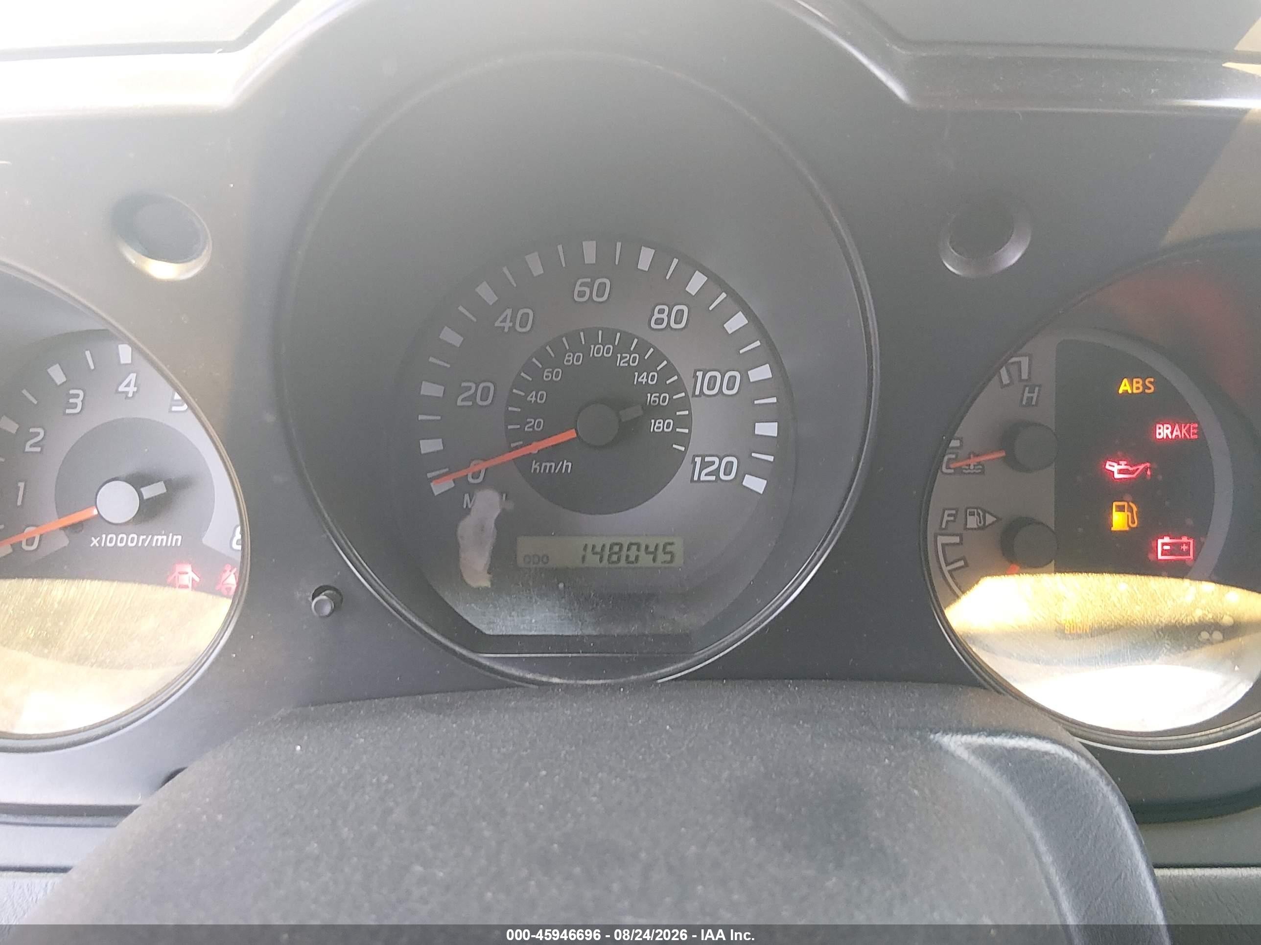 2003 Nissan Frontier Xe-v6 Silver vin: 1N6ED27T53C426742
