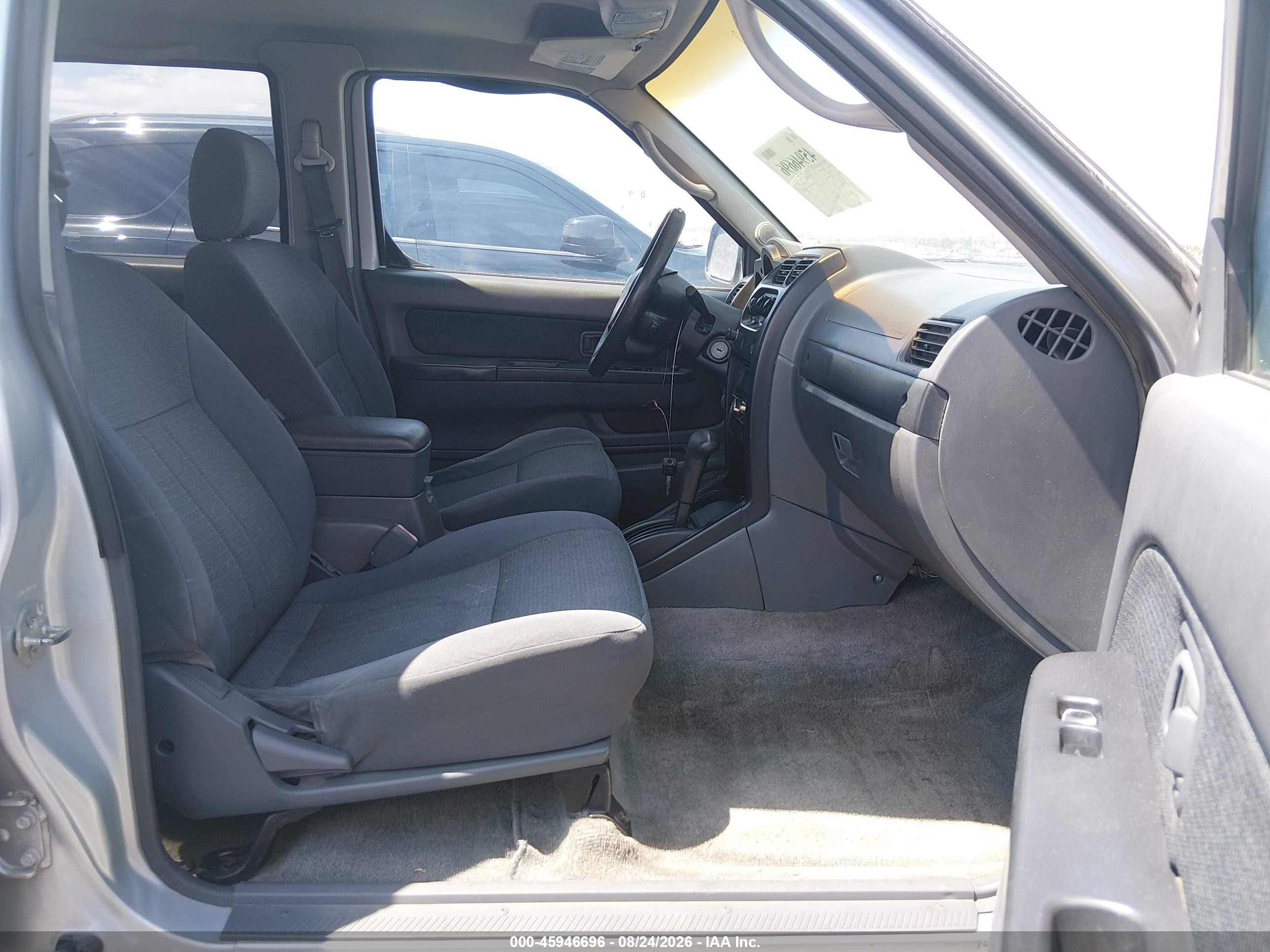 2003 Nissan Frontier Xe-v6 Silver vin: 1N6ED27T53C426742