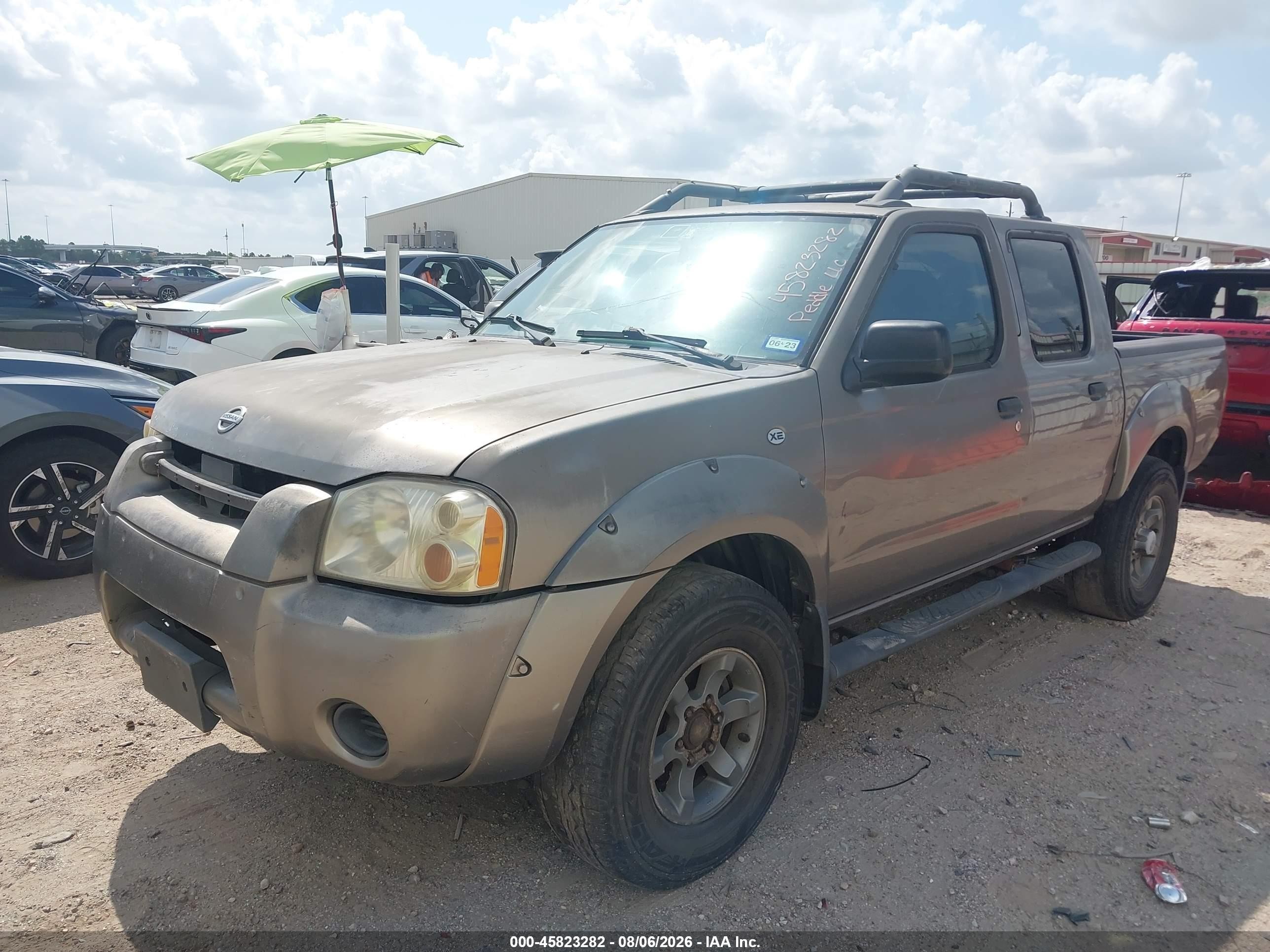 2003 Nissan Frontier Xe-v6 Серый vin: 1N6ED27T53C451060