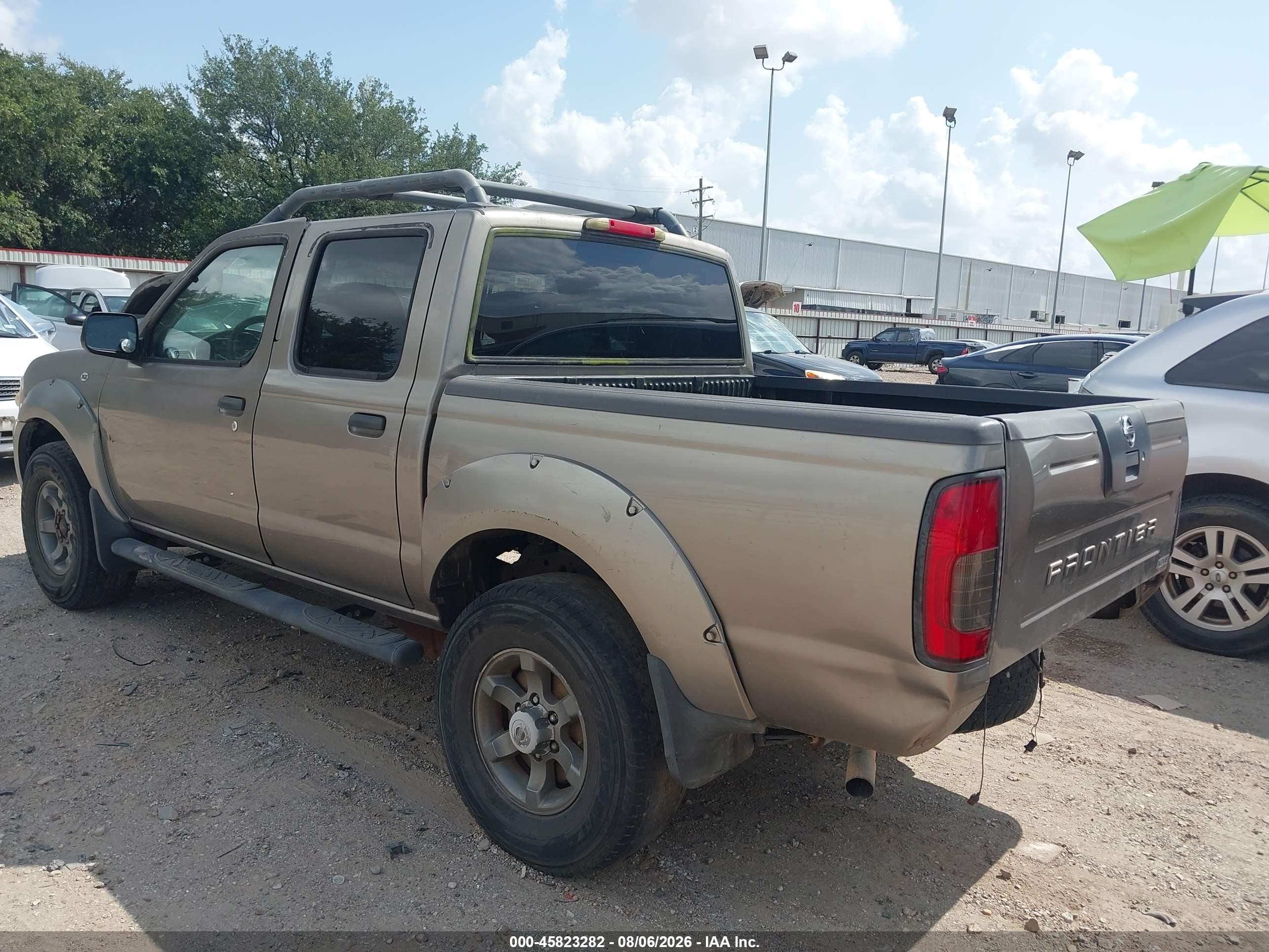 2003 Nissan Frontier Xe-v6 Серый vin: 1N6ED27T53C451060