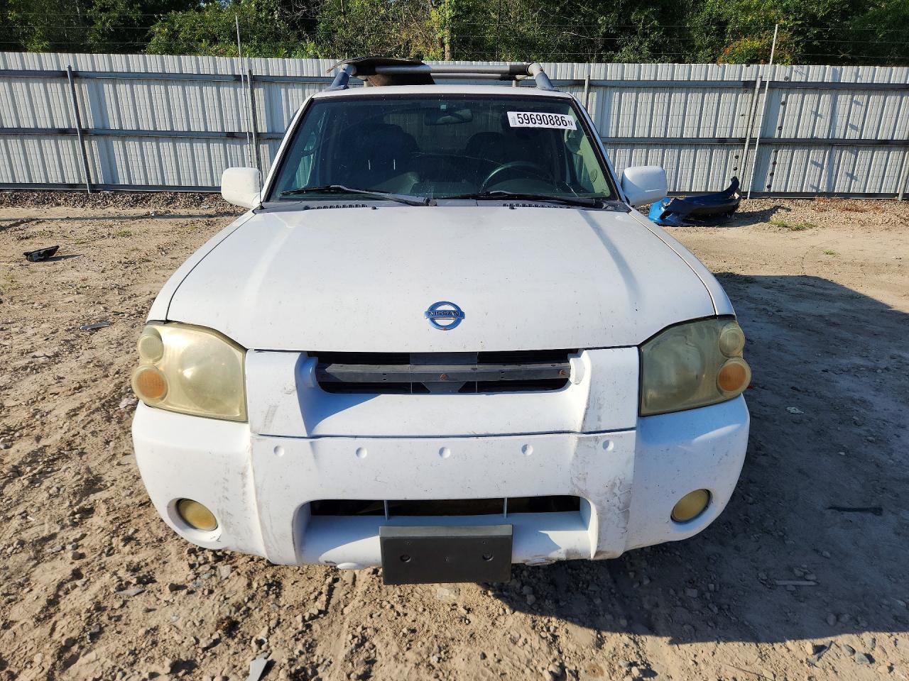 2004 Nissan Frontier Crew Cab Xe V6 White vin: 1N6ED27T54C433904