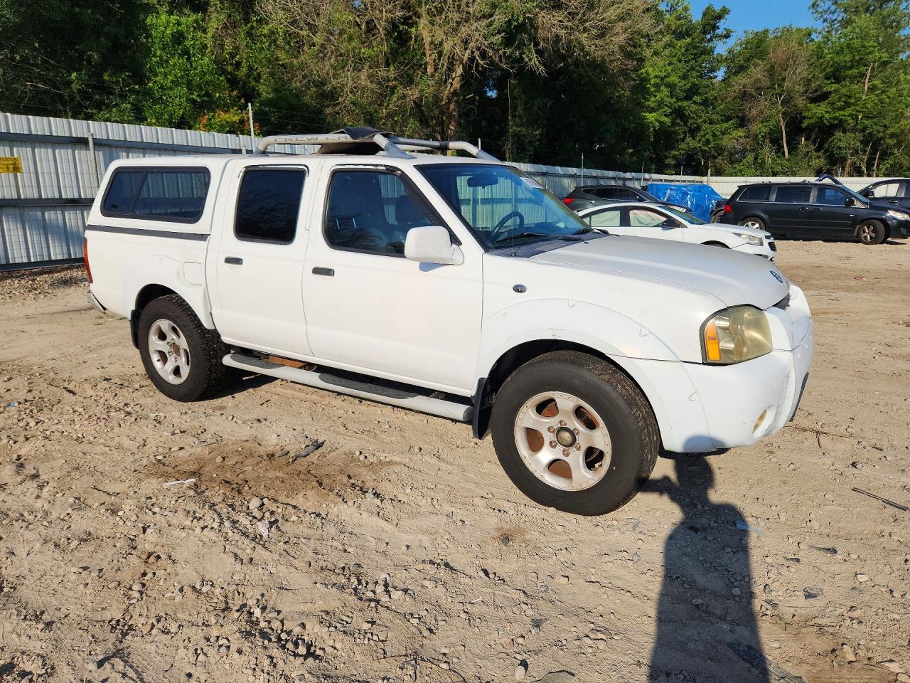 2004 Nissan Frontier Crew Cab Xe V6 White vin: 1N6ED27T54C433904