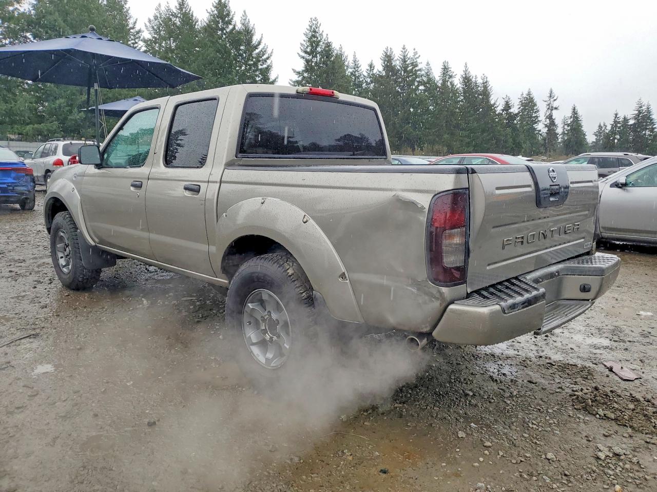2004 Nissan Frontier Xe-v6 Серый vin: 1N6ED27T54C447995