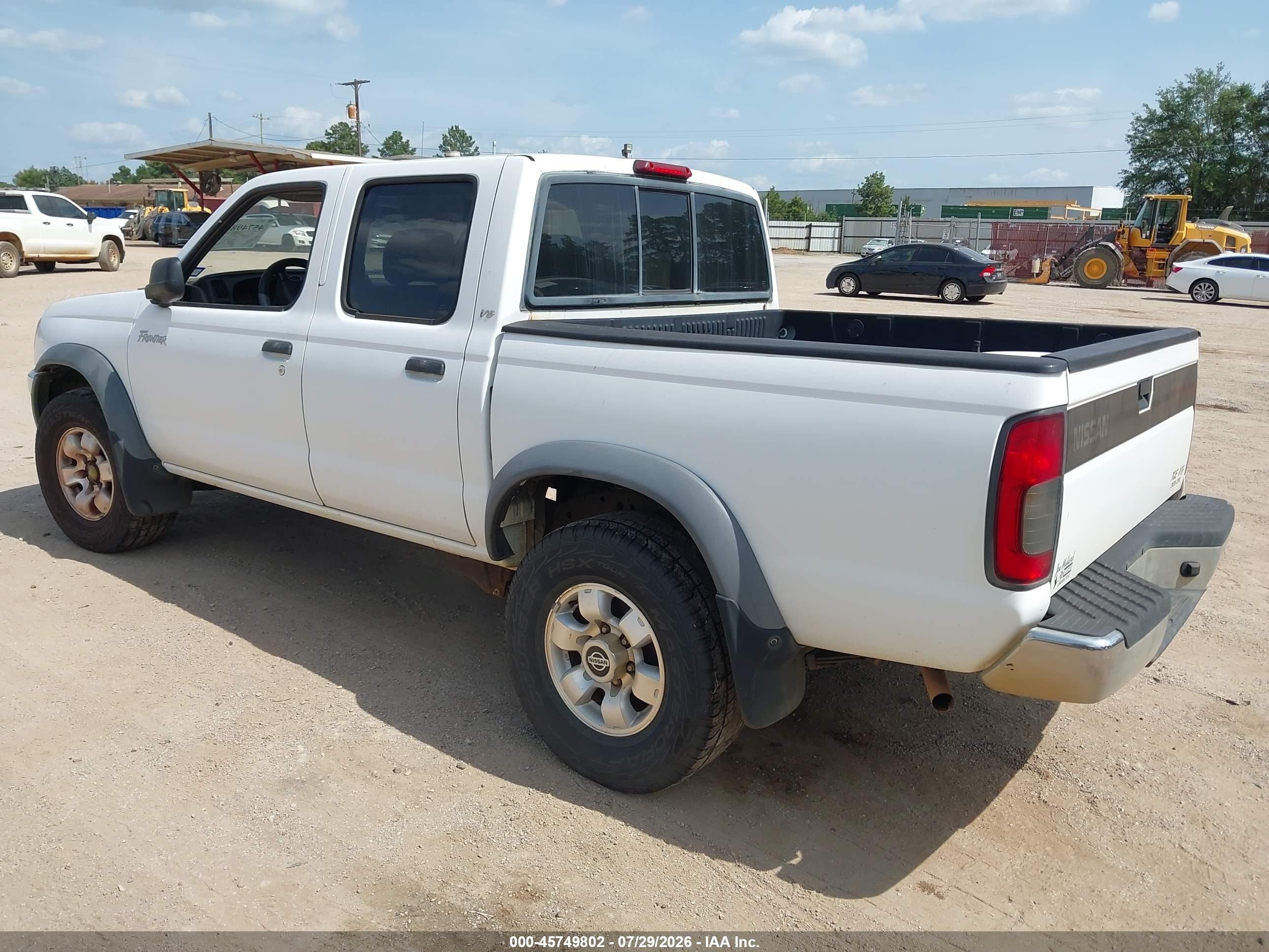 2000 Nissan Frontier Se-v6/xe-v6 White vin: 1N6ED27T5YC364671