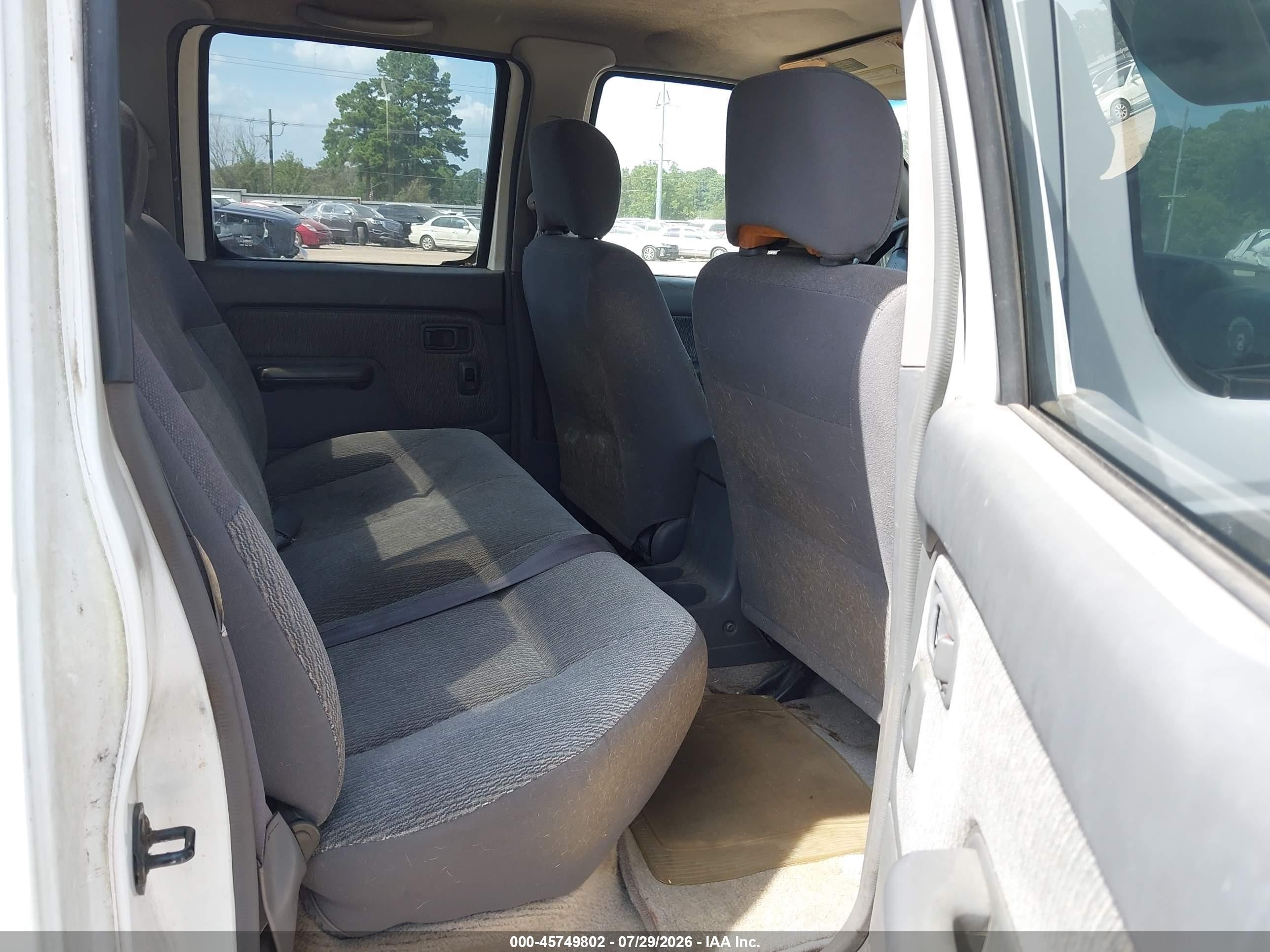 2000 Nissan Frontier Se-v6/xe-v6 White vin: 1N6ED27T5YC364671
