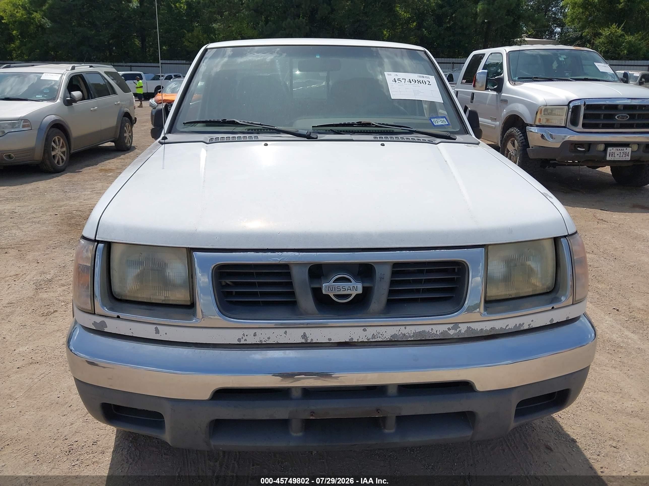 2000 Nissan Frontier Se-v6/xe-v6 White vin: 1N6ED27T5YC364671