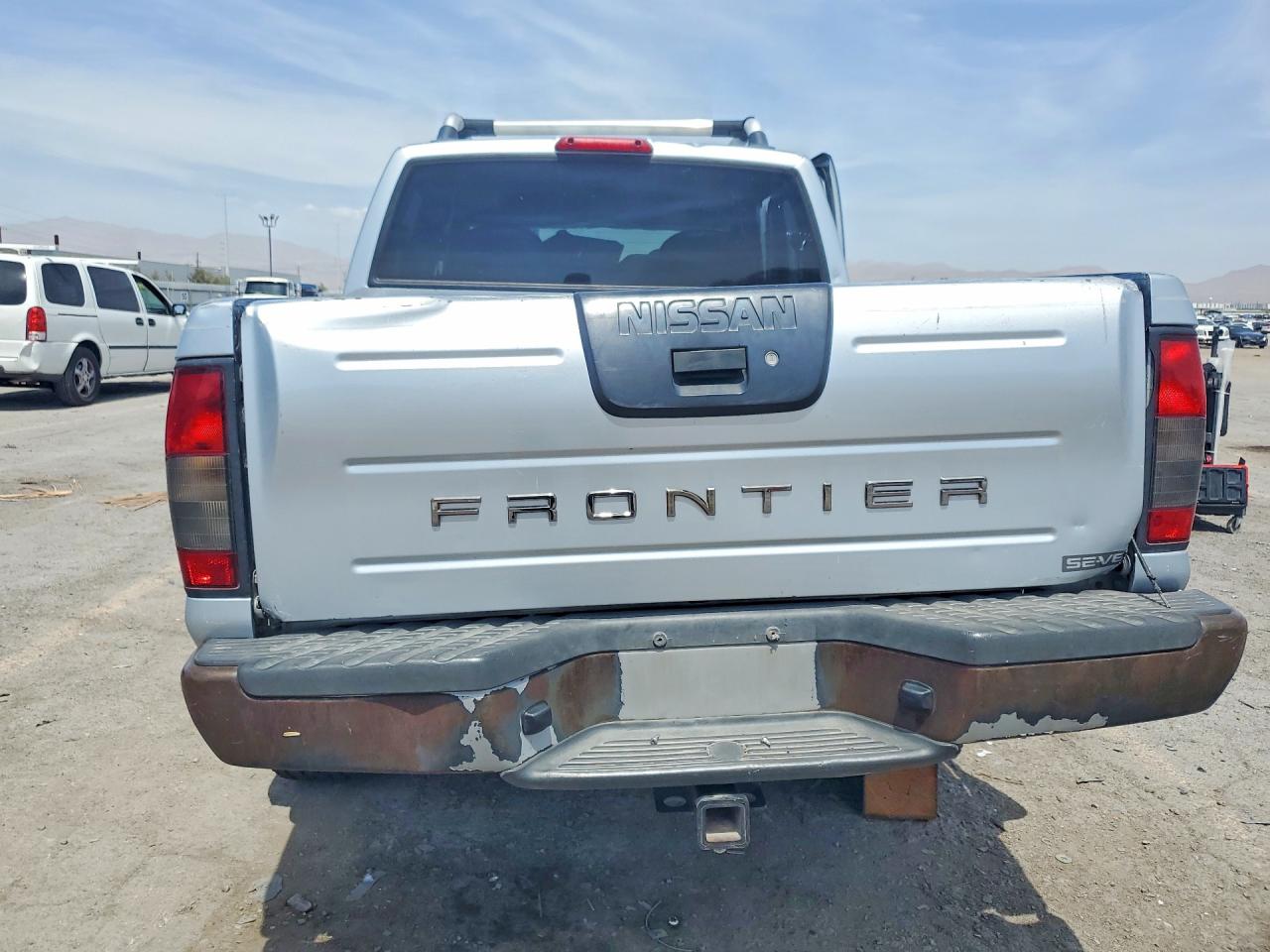 2001 Nissan Frontier Xe Silver vin: 1N6ED27T61C313573