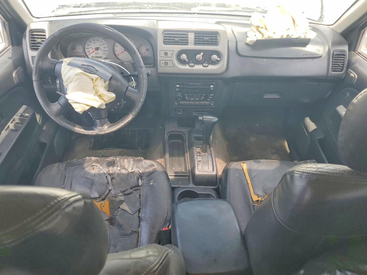 2001 Nissan Frontier Xe Silver vin: 1N6ED27T61C313573