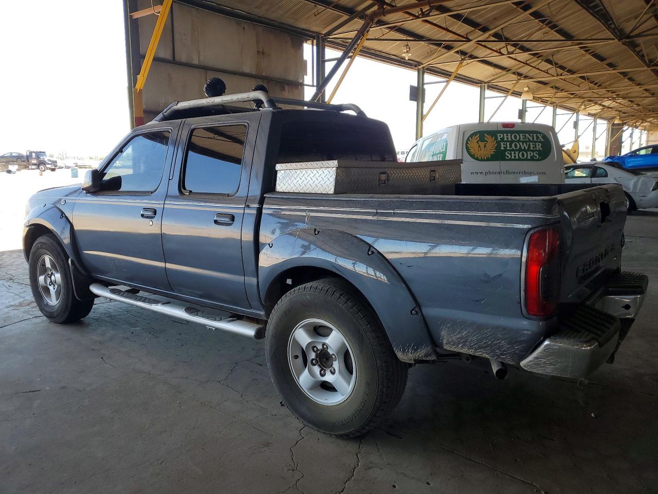 2001 Nissan Frontier Xe Blue vin: 1N6ED27T61C355709