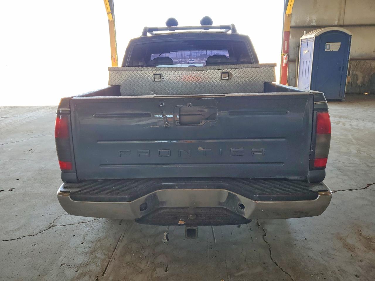 2001 Nissan Frontier Xe Blue vin: 1N6ED27T61C355709