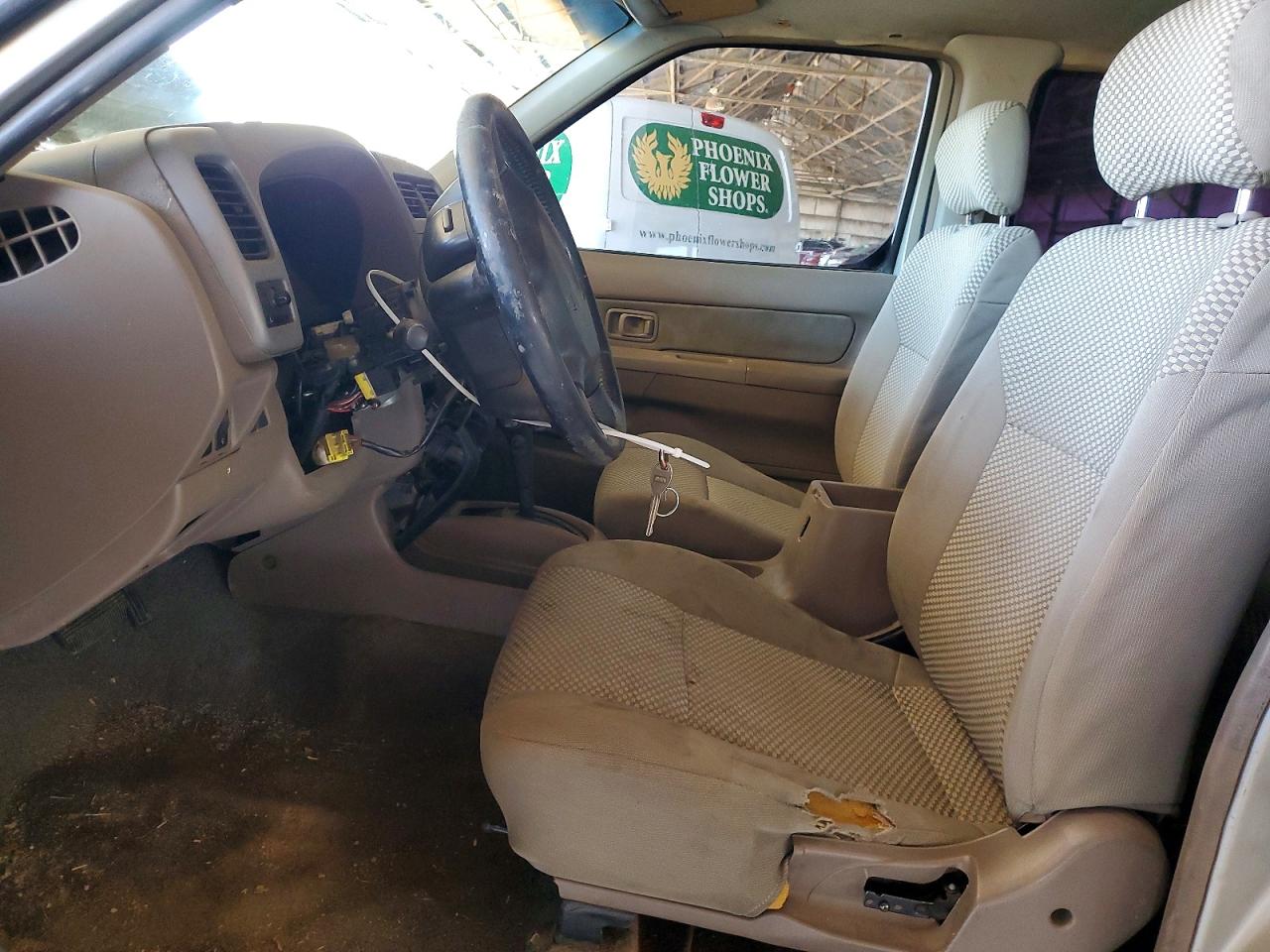 2001 Nissan Frontier Xe Blue vin: 1N6ED27T61C355709