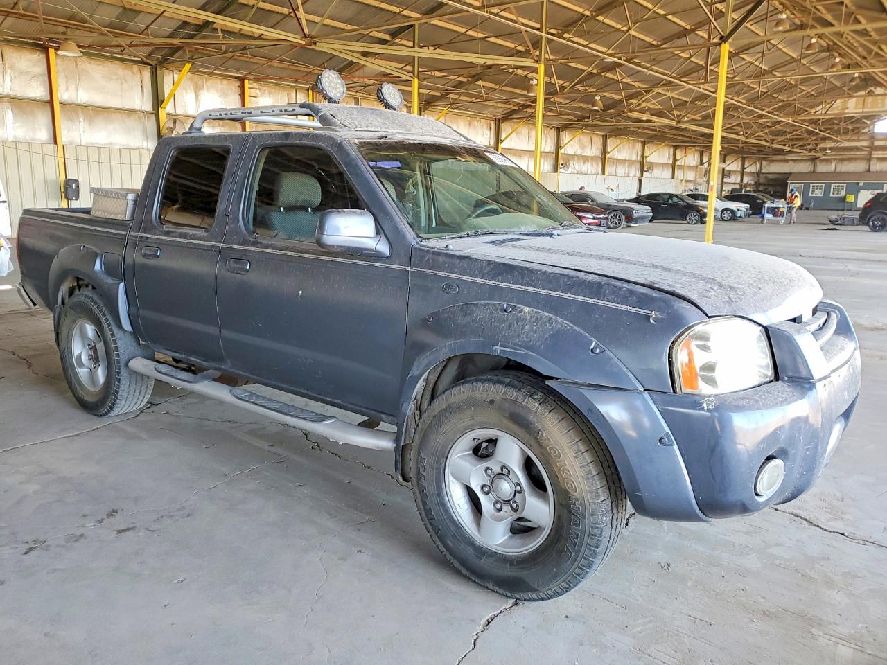 2001 Nissan Frontier Xe Blue vin: 1N6ED27T61C355709