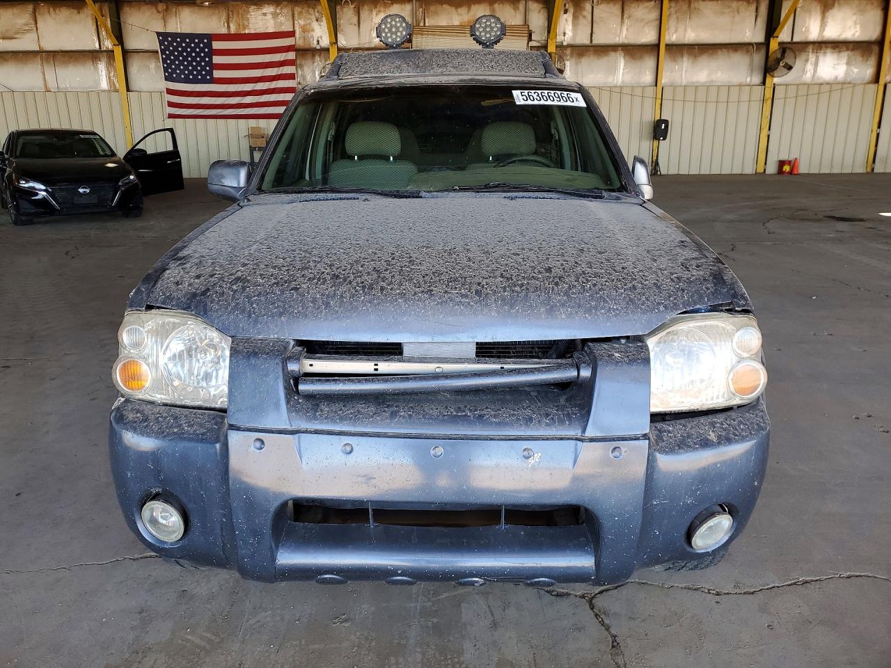 2001 Nissan Frontier Xe Blue vin: 1N6ED27T61C355709