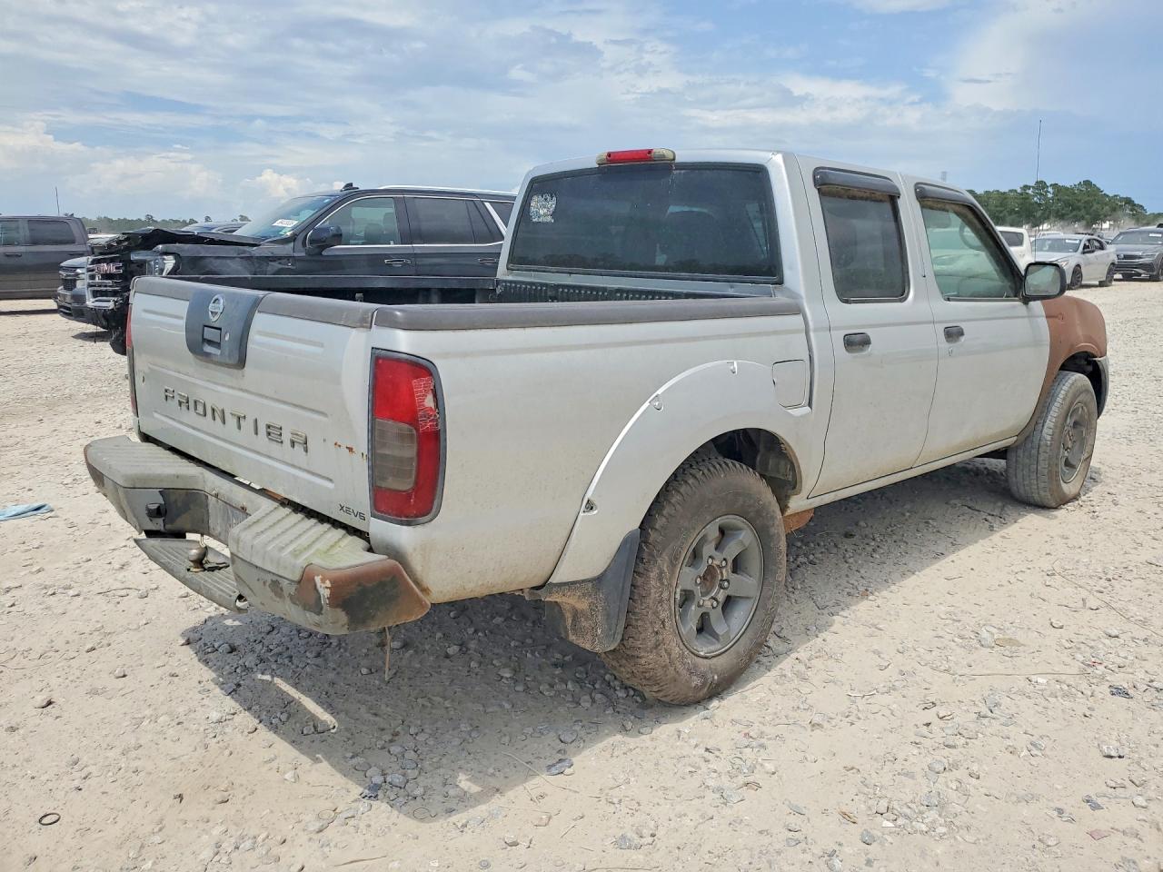 2004 Nissan Frontier Silver vin: 1N6ED27T64C437539