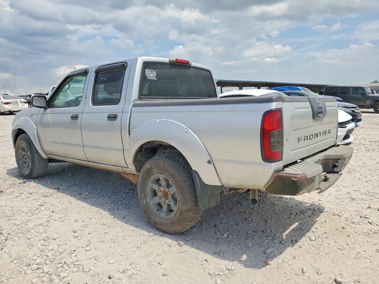 2004 Nissan Frontier Silver vin: 1N6ED27T64C437539