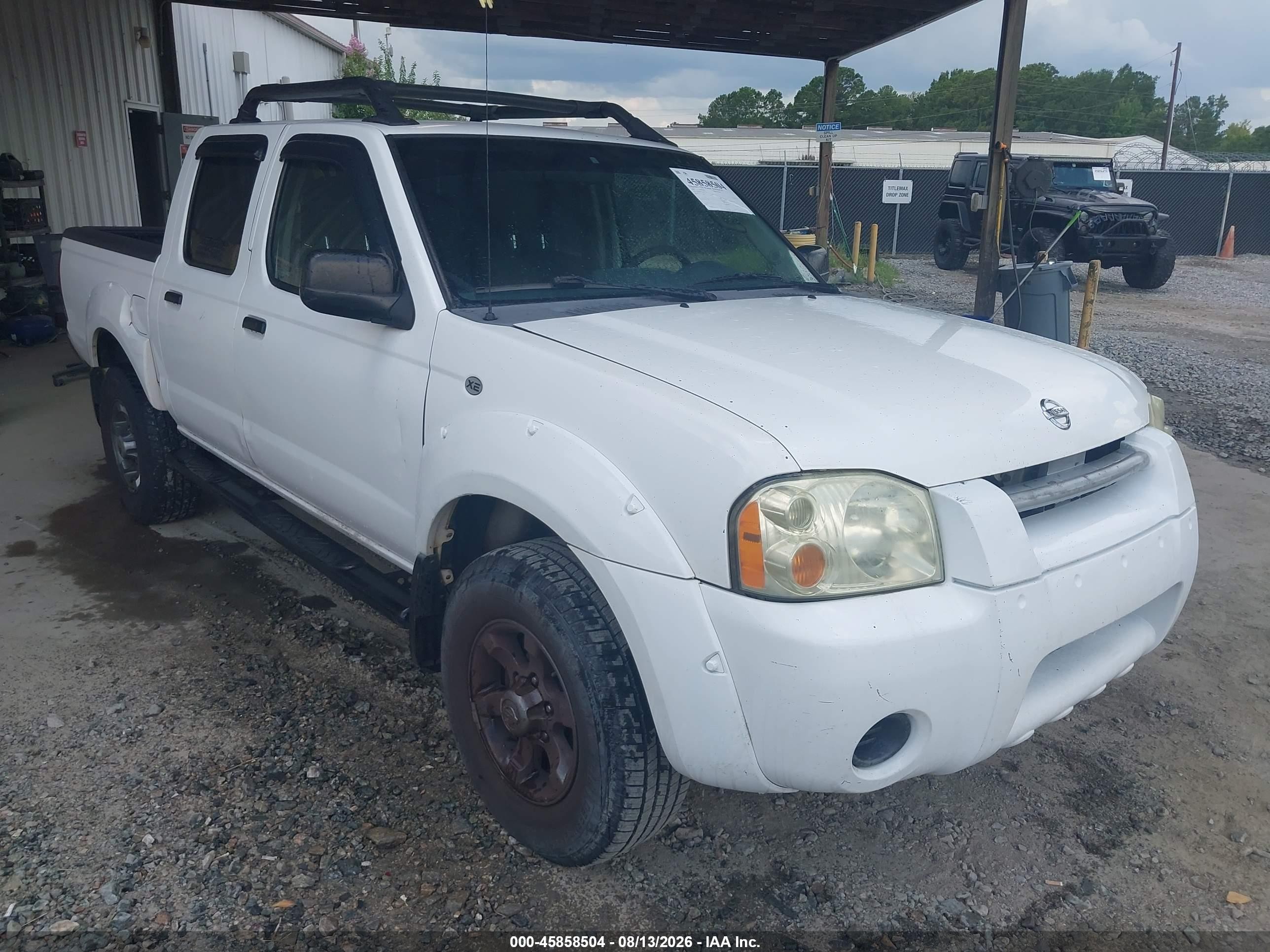 2004 Nissan Frontier Xe-v6 White vin: 1N6ED27T64C451294